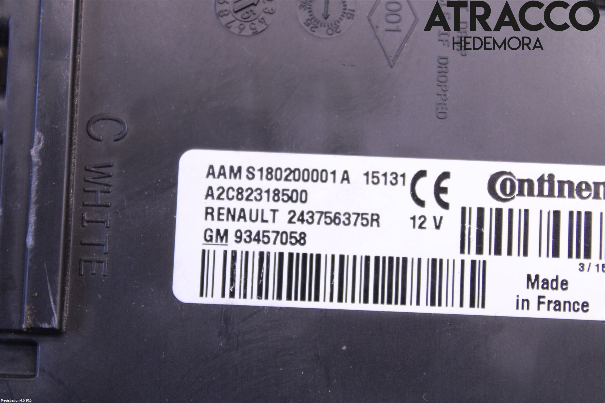 Renault TRAFIC/E-TECH 15- Styrenhet Övrigt