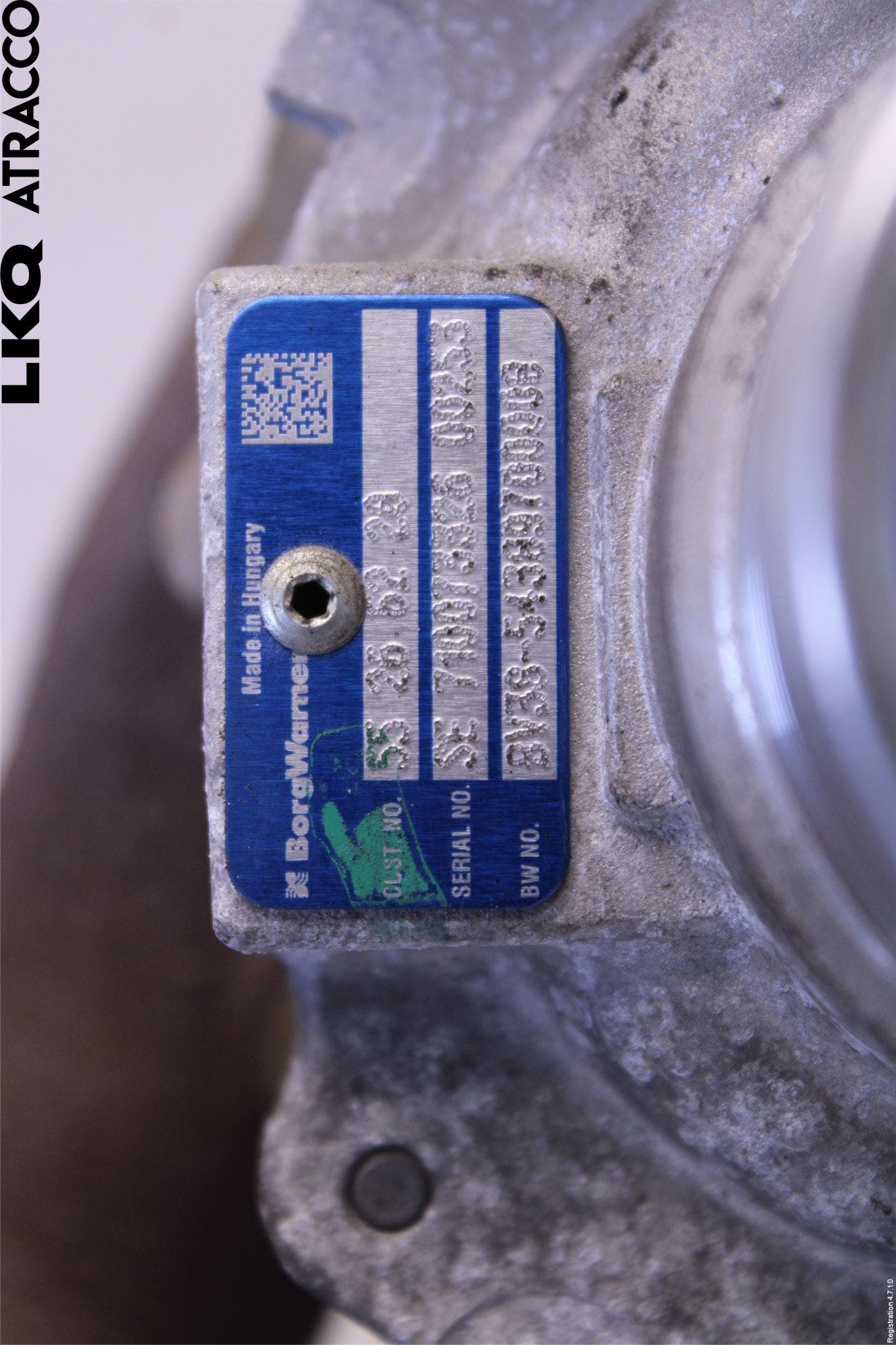 Opel COMBO D 12-18 Turboaggregat