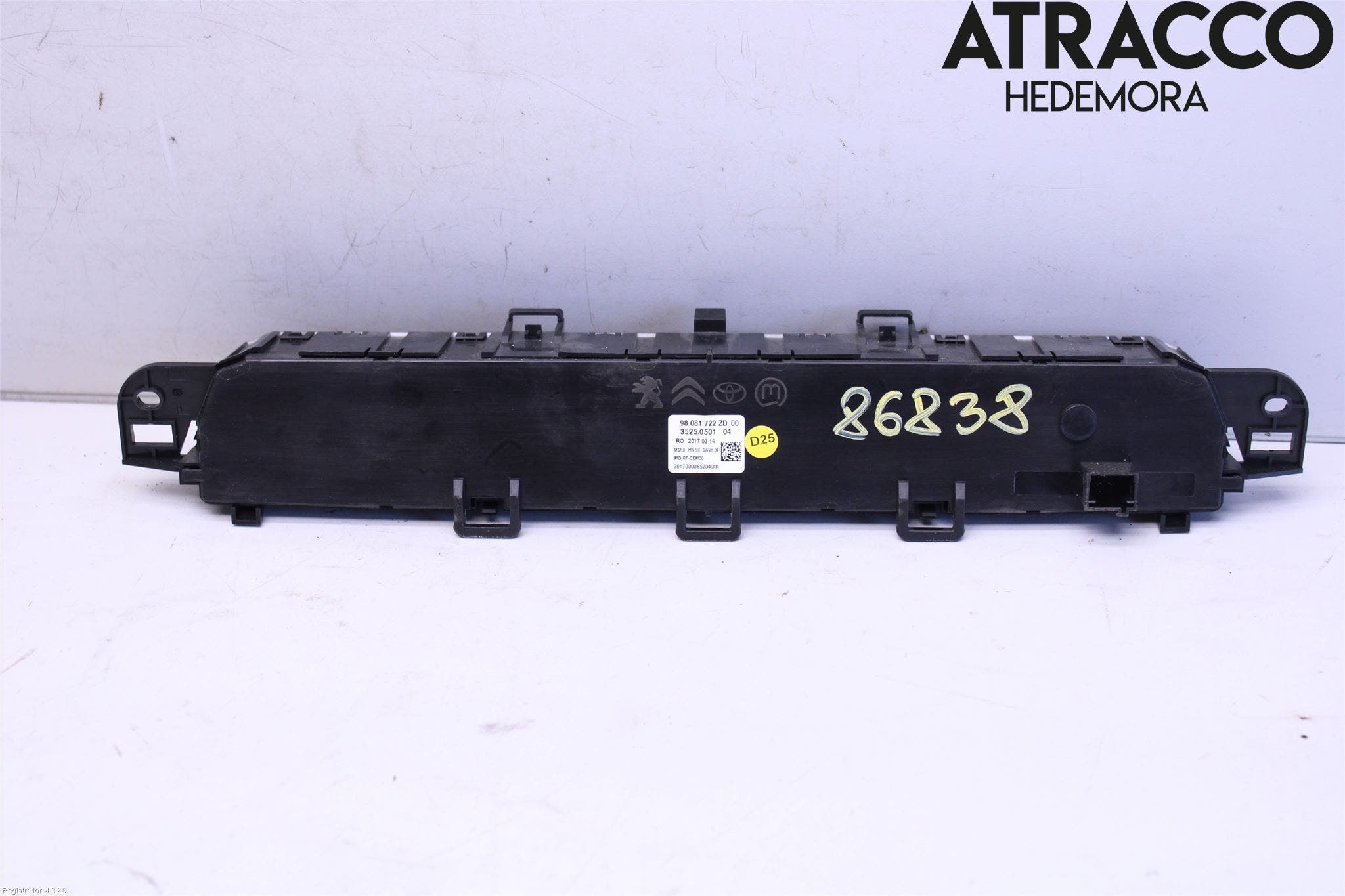 Citroen JUMPY/E-JUMPY 16- Ac Styrenhet Ac Manöveren