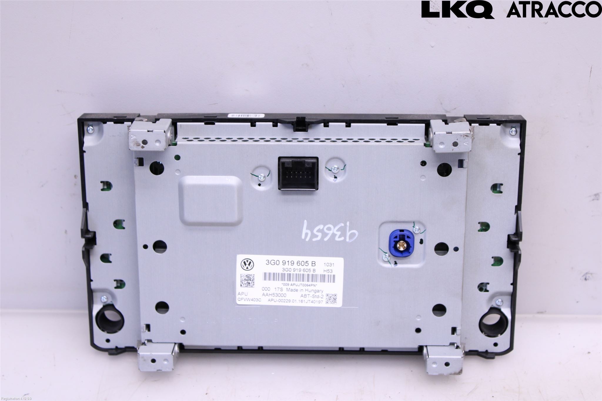 Volkswagen VW PASSAT 15-19 Cd Radio - Multimediapanel