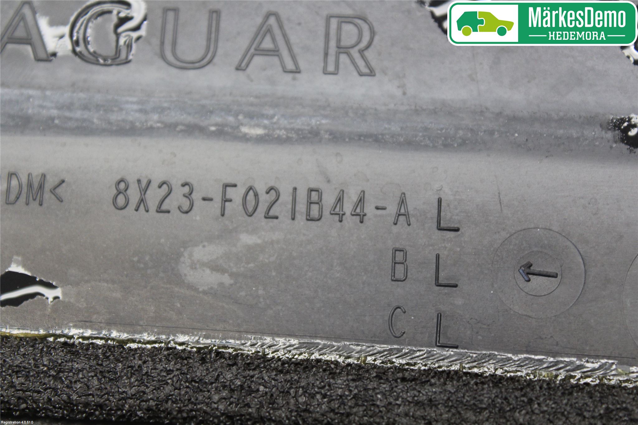 Jaguar XF 08-15 Torpedplåt-Torpedplast