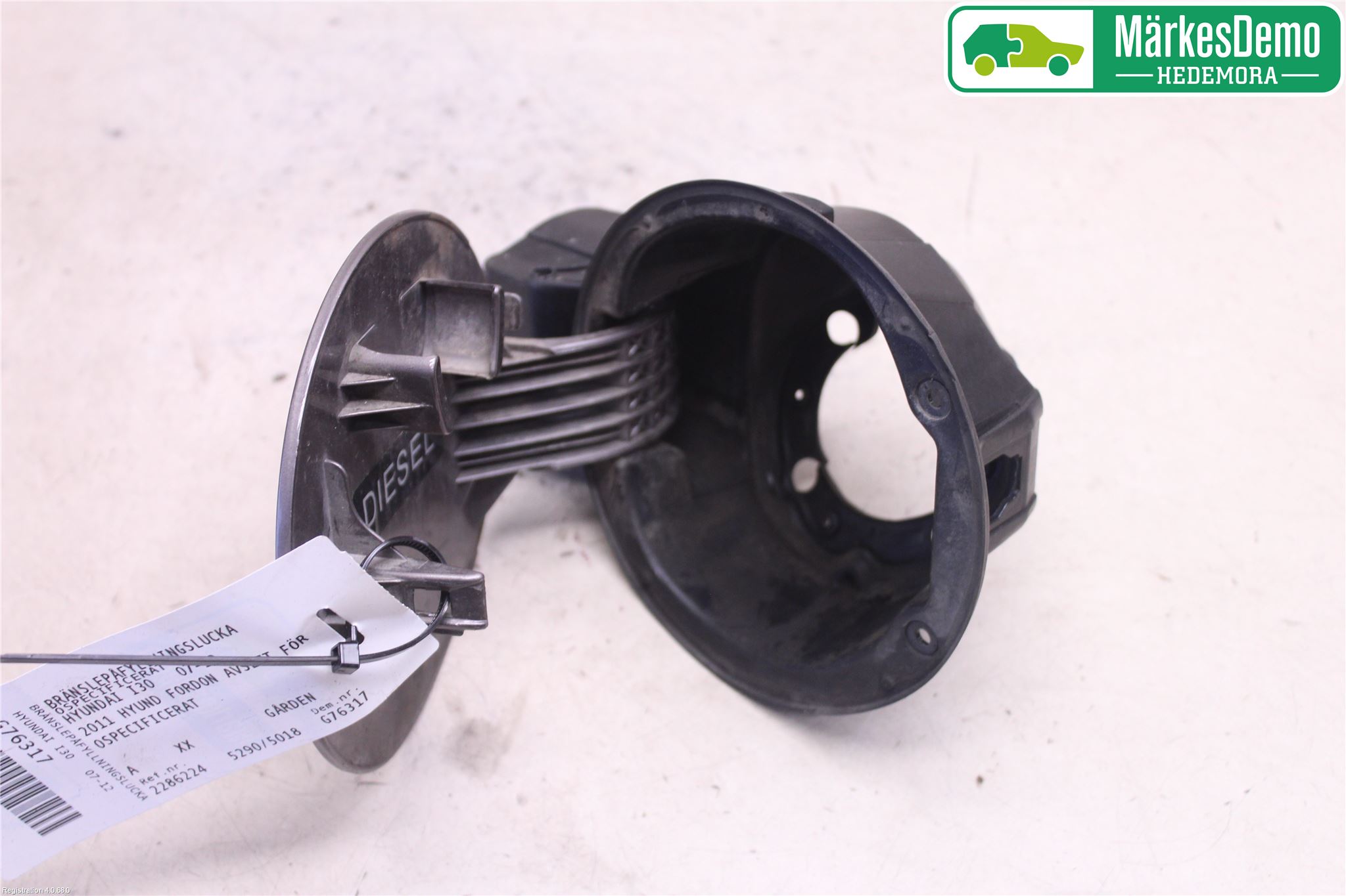 Hyundai i30 FD 07-12 Tanklucka