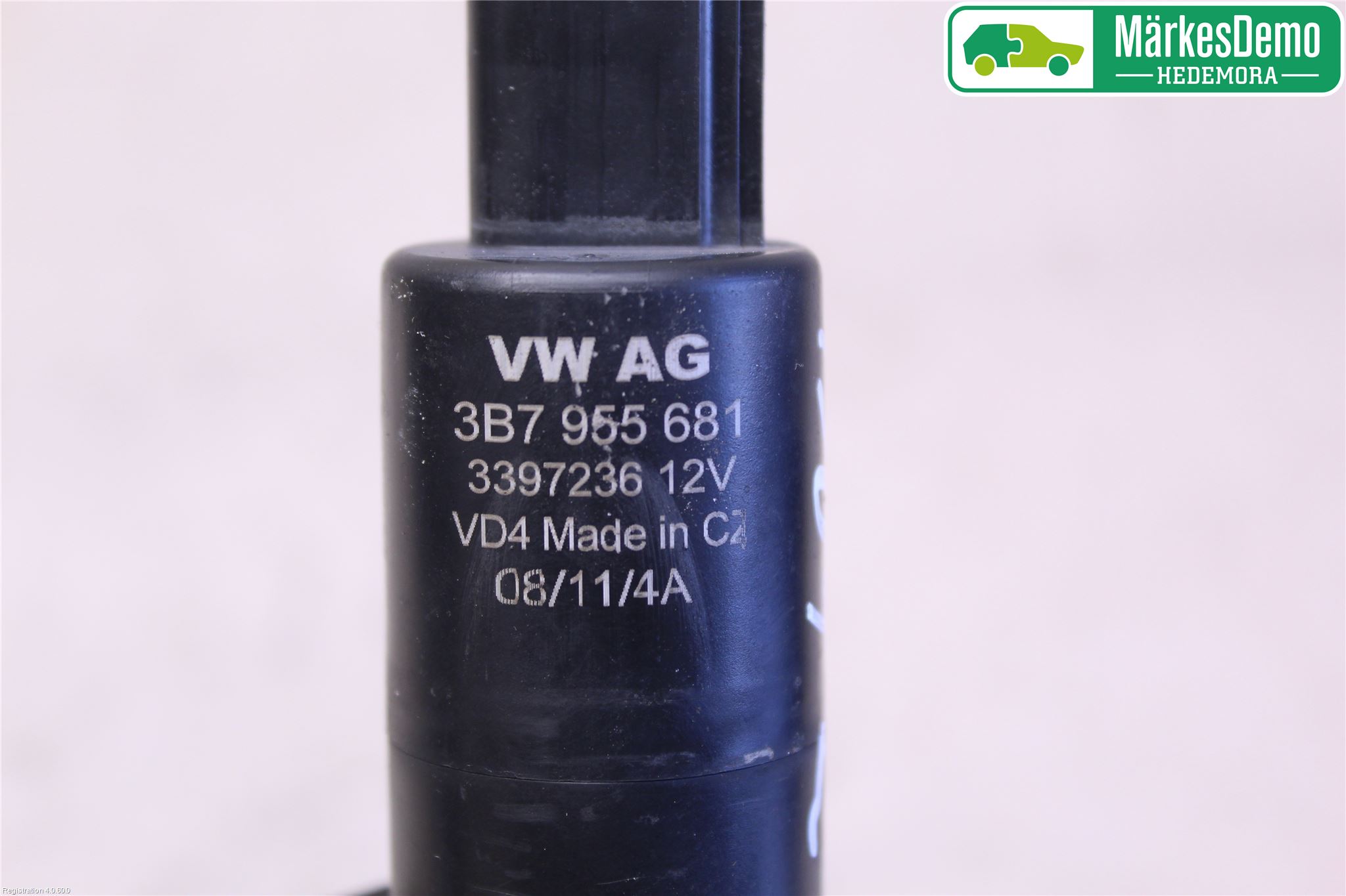 Volkswagen VW SHARAN 11- Spolarpump Högtryck