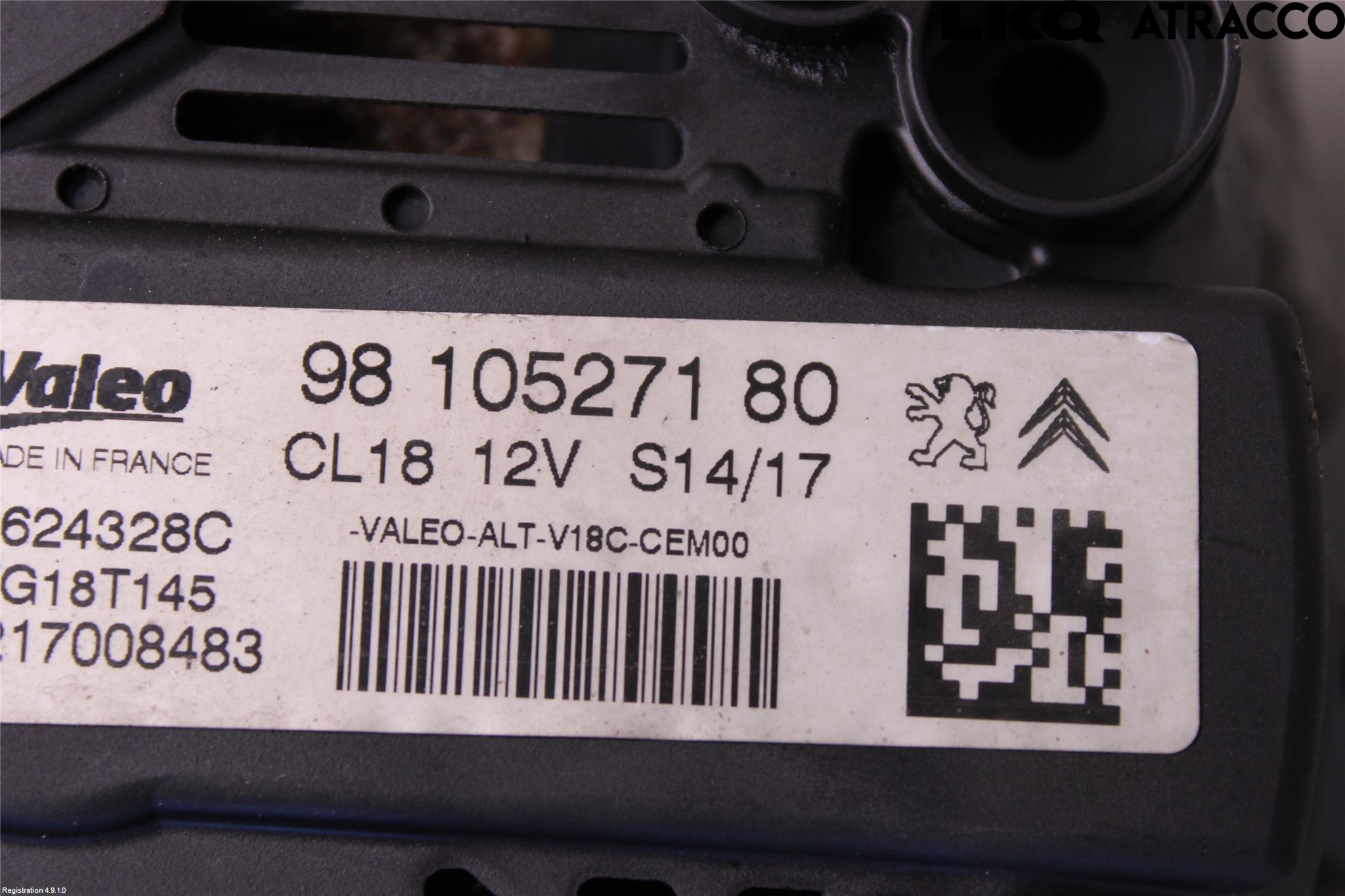 Peugeot PARTNER 16-18 Generator