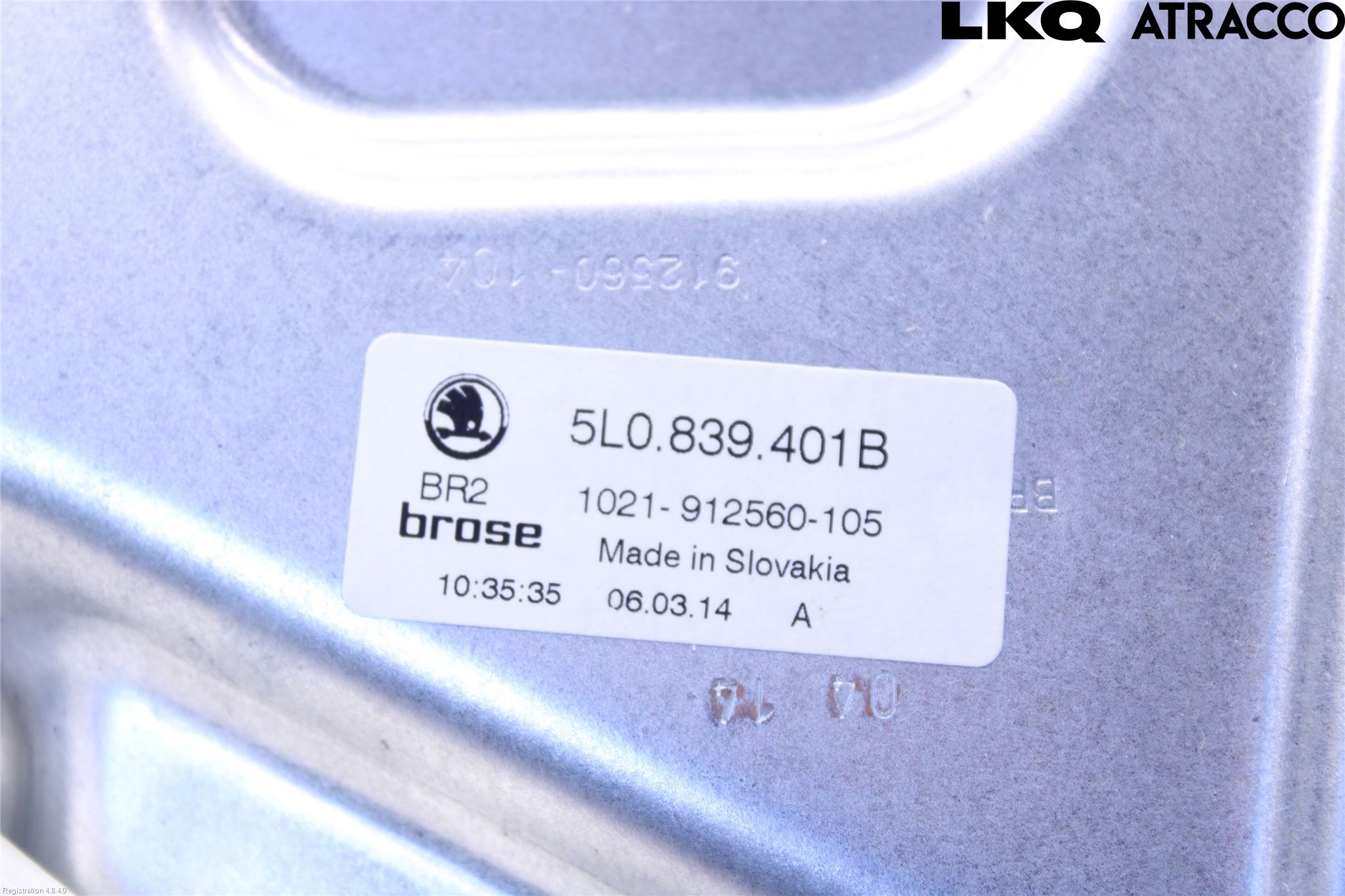 Skoda YETI Fönsterhiss El Kompl