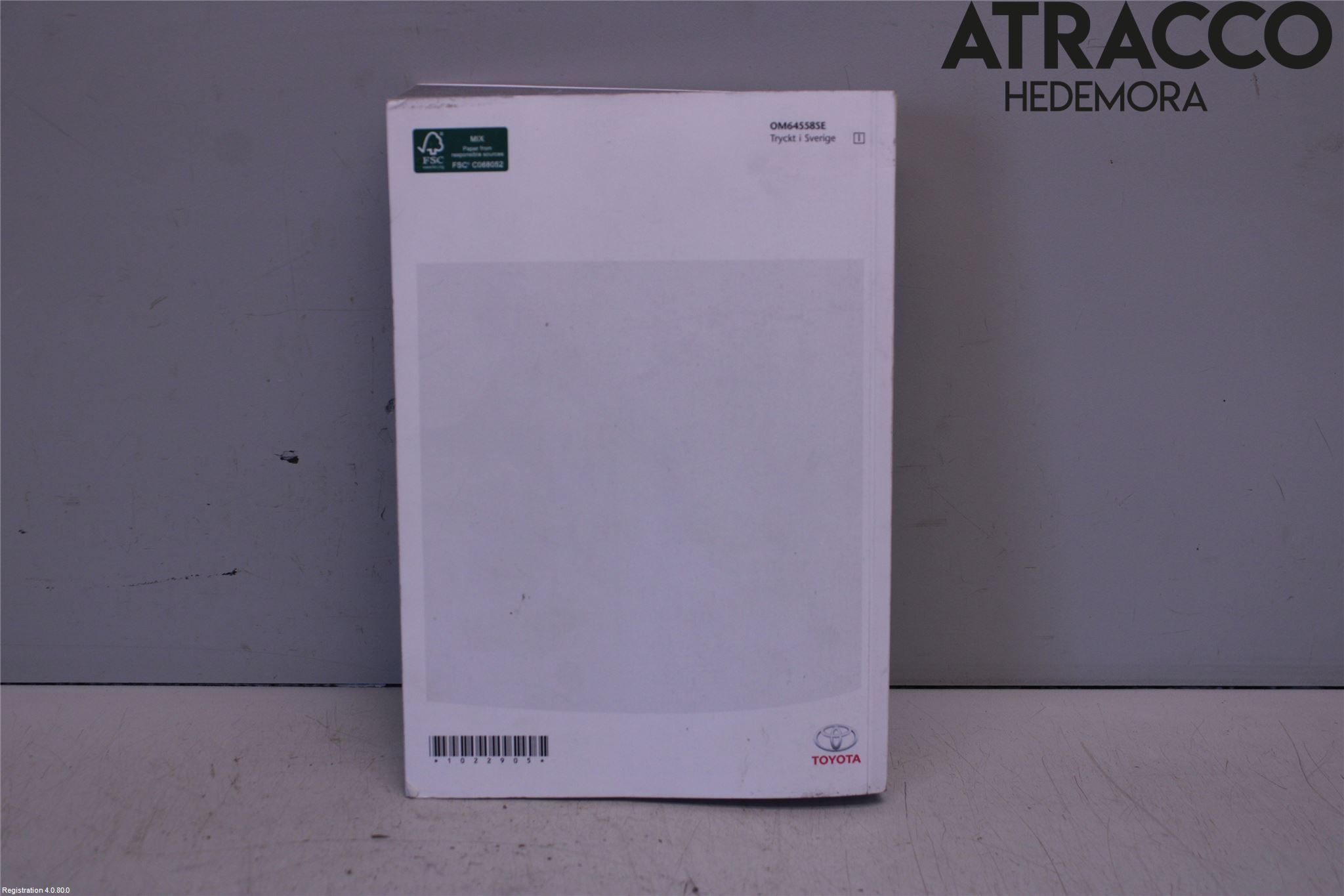 Toyota VERSO 09-18 Instruktionsbok