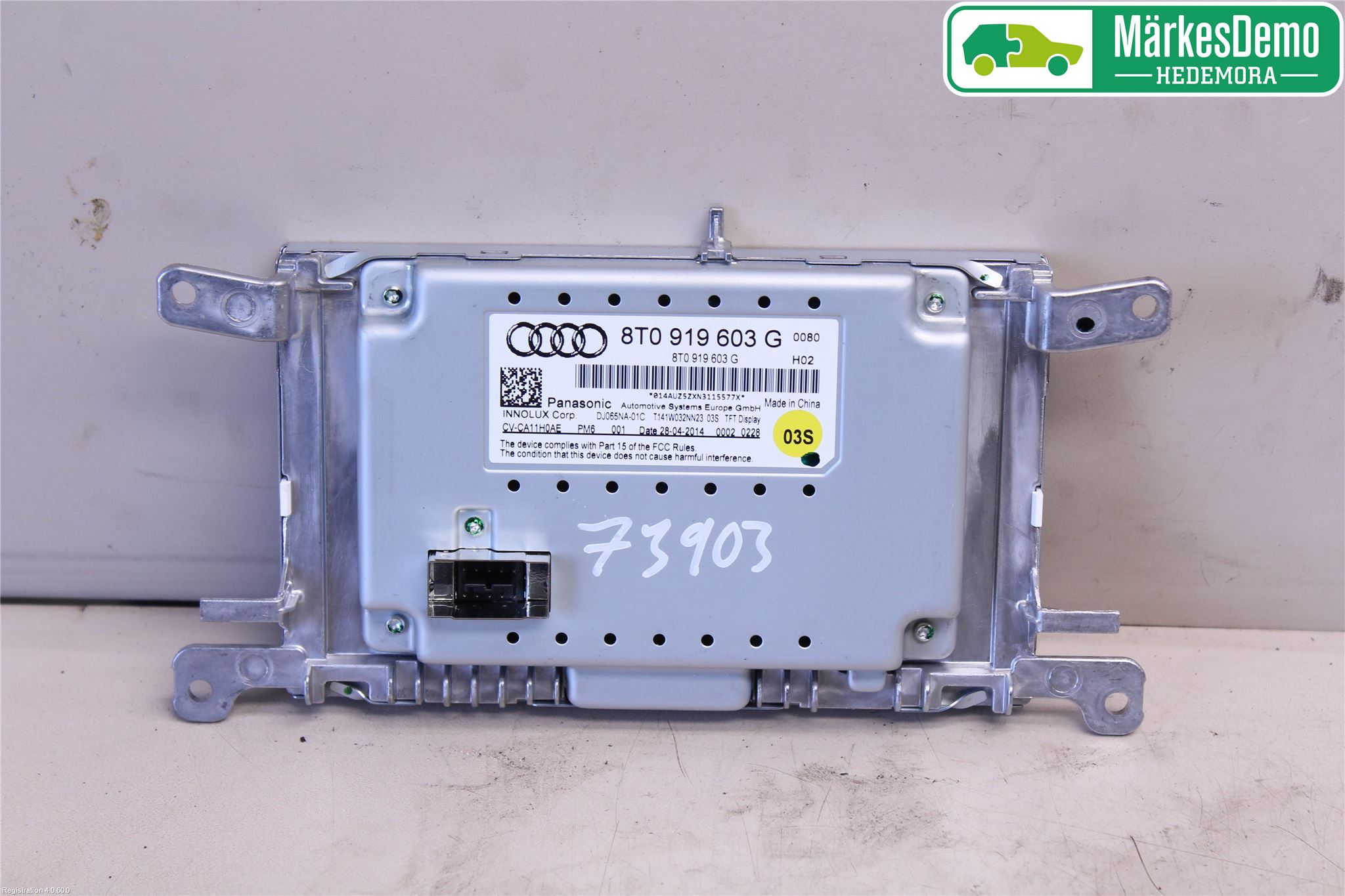 Audi Q5 09-16 Multifunktionsdisplay