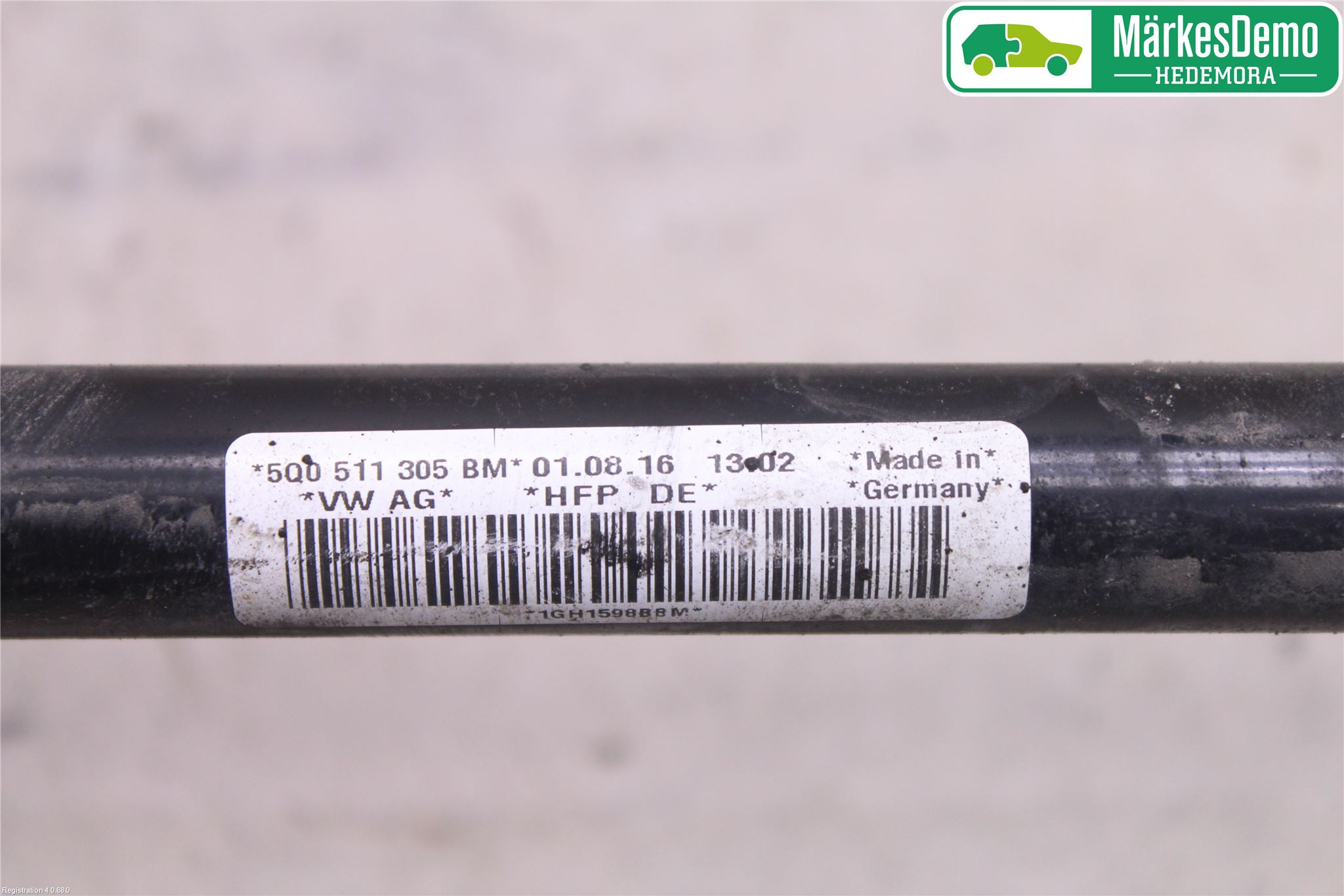 Volkswagen VW GOLF / E-GOLF VII 13-20 Krängningshämmare Bak