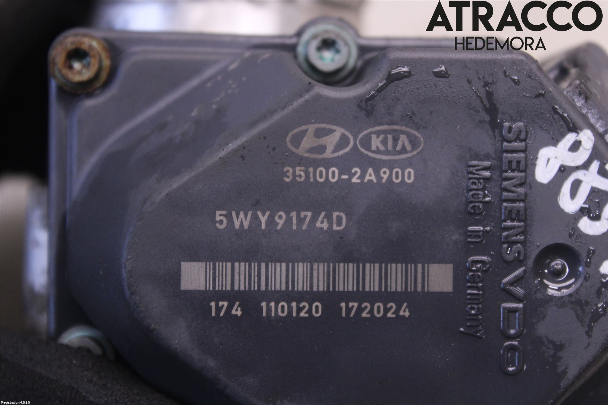 Kia CEED 06-12 Injspjällhus