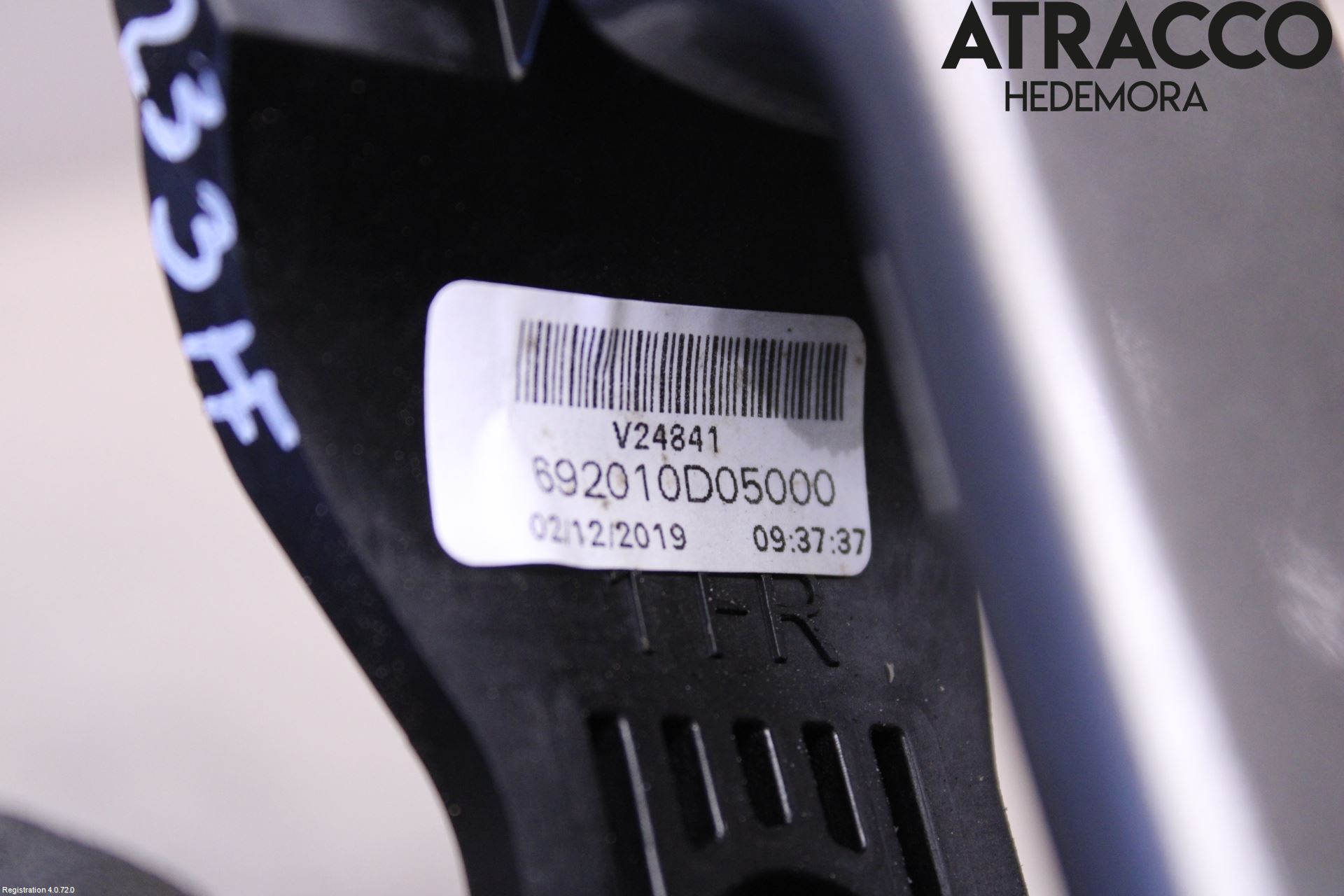Toyota YARIS XP130 15-20 Dörrhandtag Yttre Hö