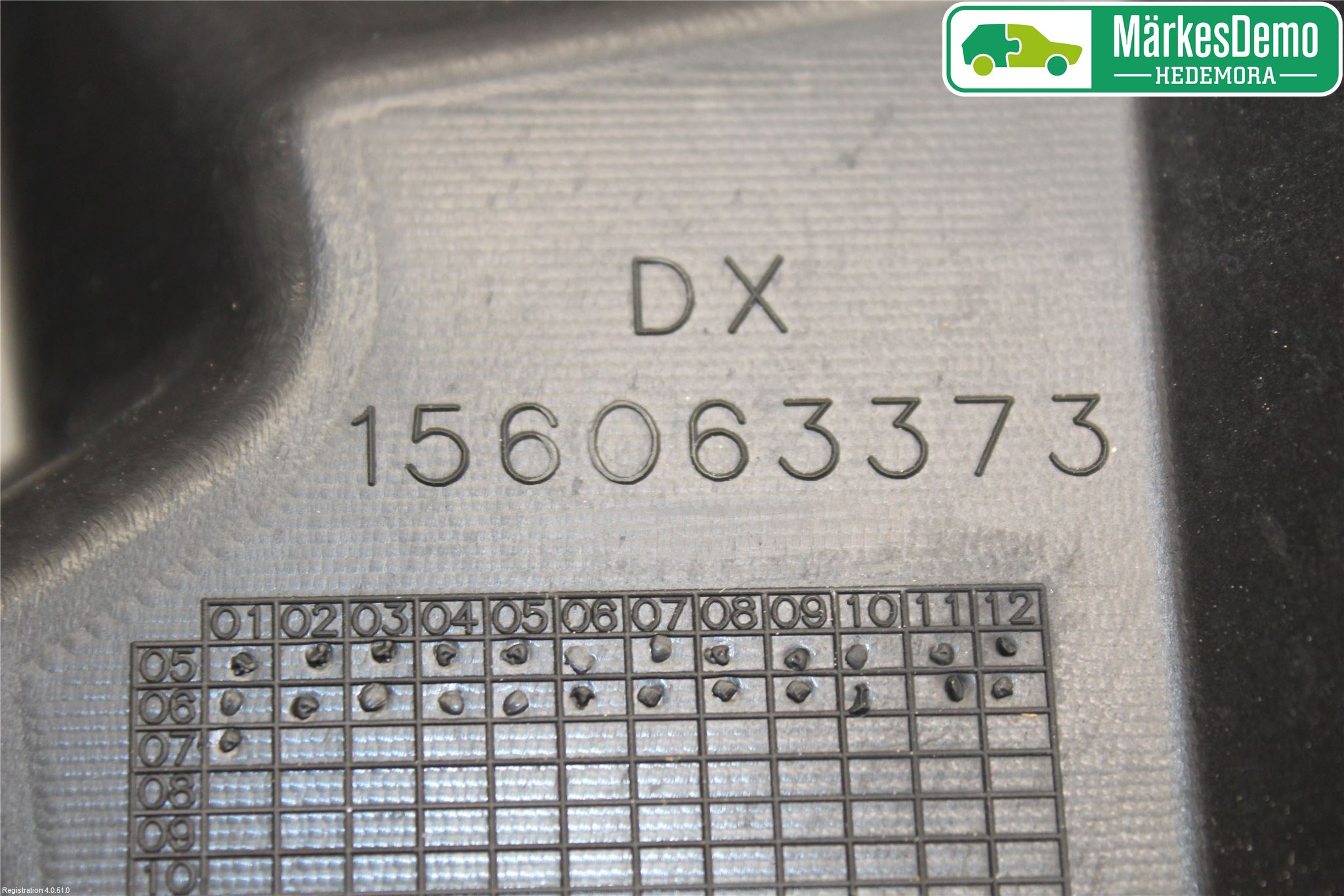 Alfa 159 Torpedplåt-Torpedplast