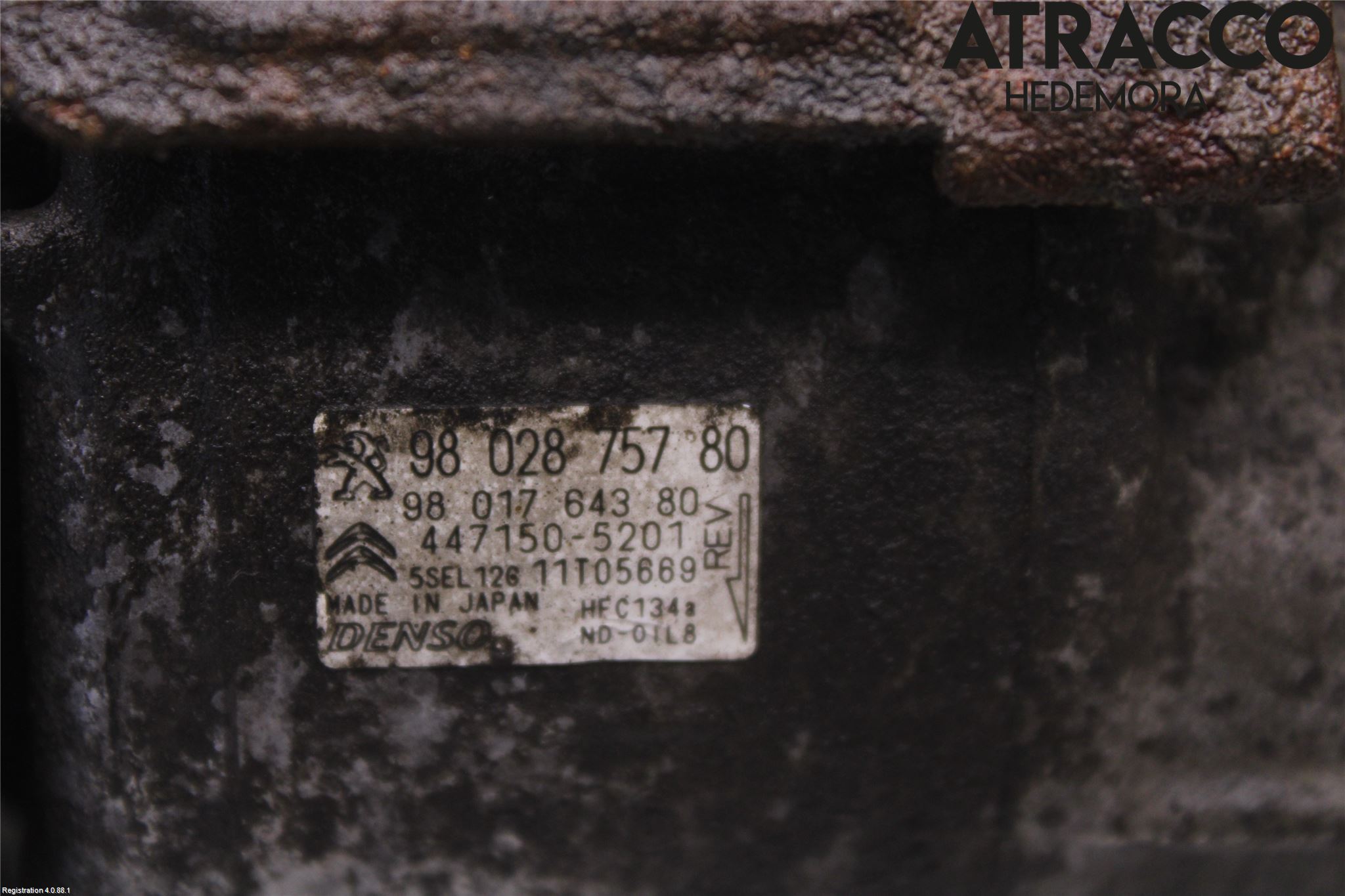 Citroen BERLINGO 08-18 Ac Kompressor