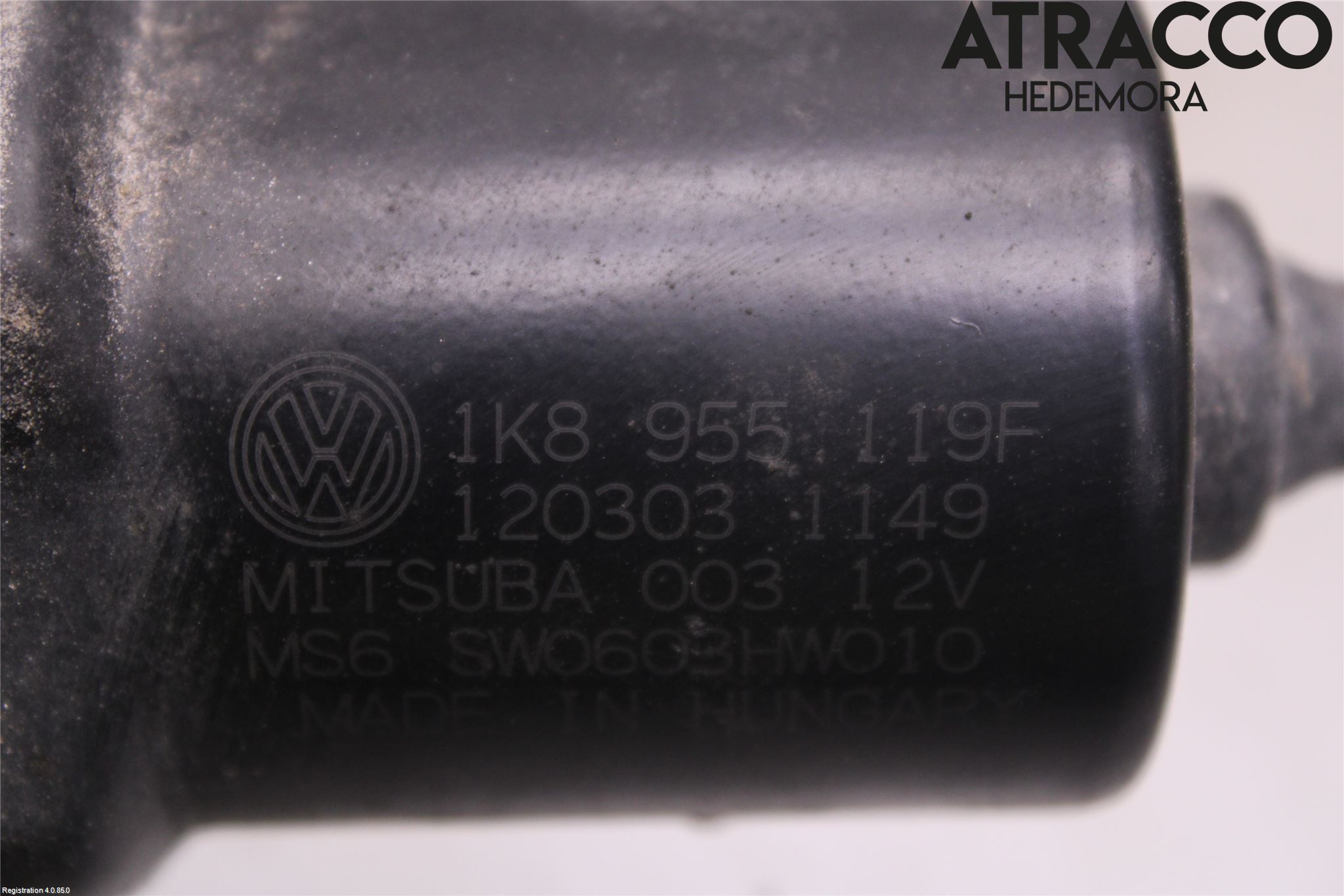 Volkswagen VW SCIROCCO 09-17 Torkarmotor Vindruta