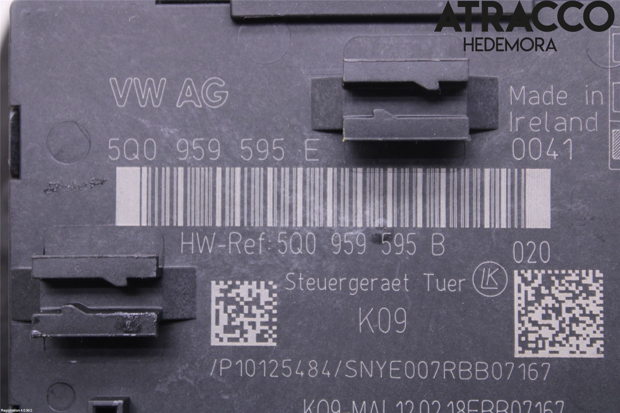 Audi A3/S3 8V 13-20 Styrenhet Dörr