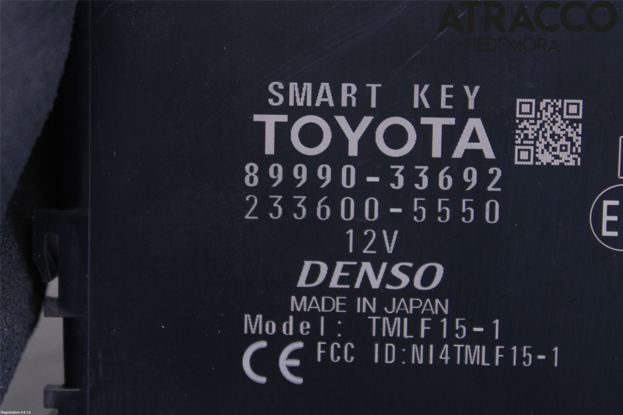 Toyota CAMRY 19-24 Styrenhet Nyckellöst System