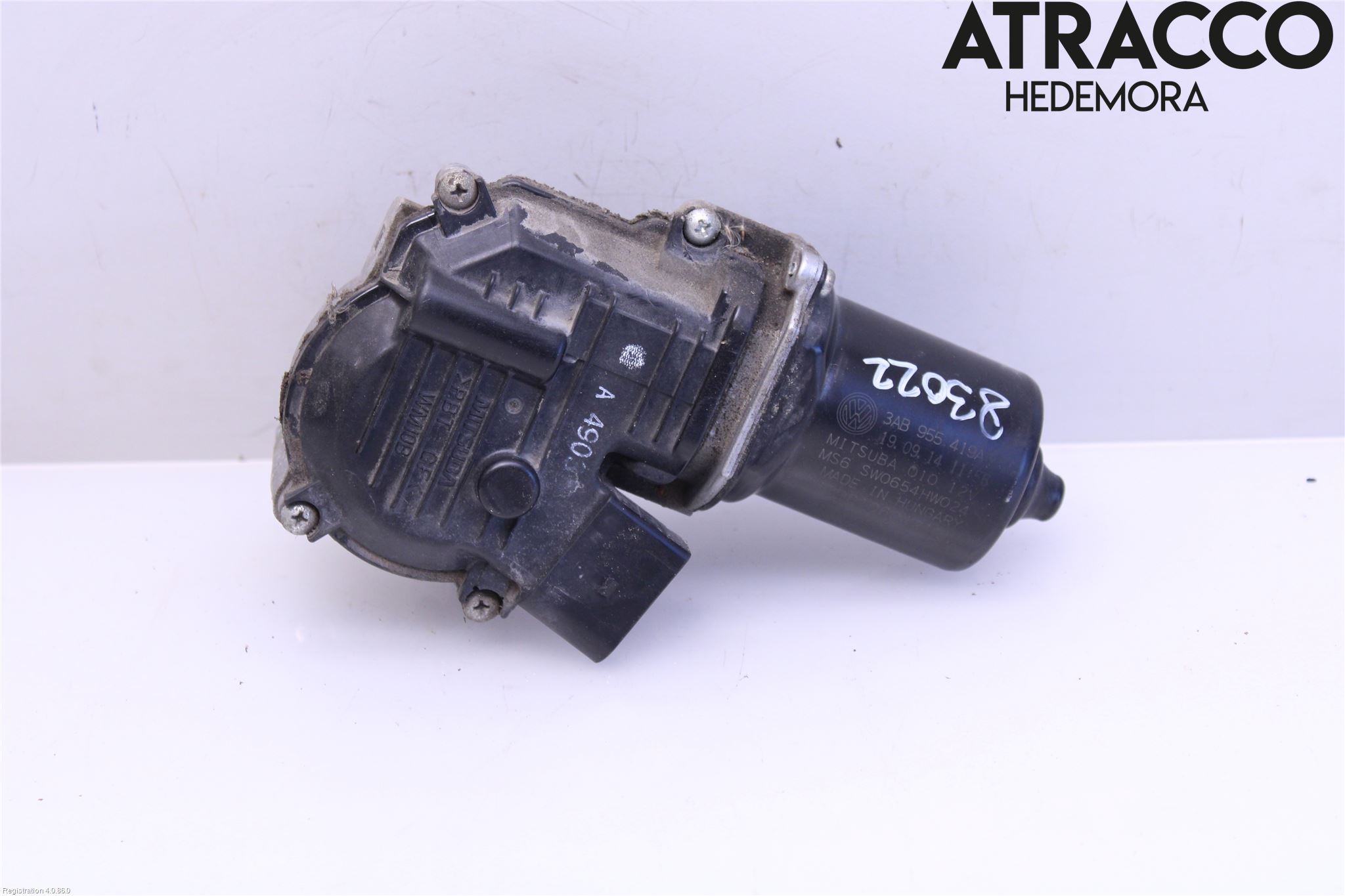 Volkswagen VW PASSAT 11-14 Torkarmotor Vindruta