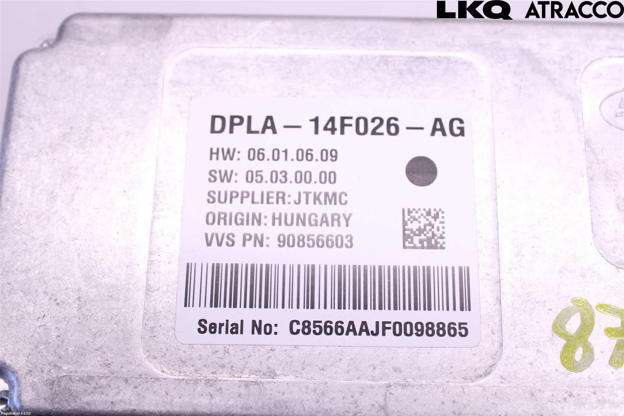 Landrover RANGE ROVER (L405) 13-21 Styrenhet Parkeringshjälp