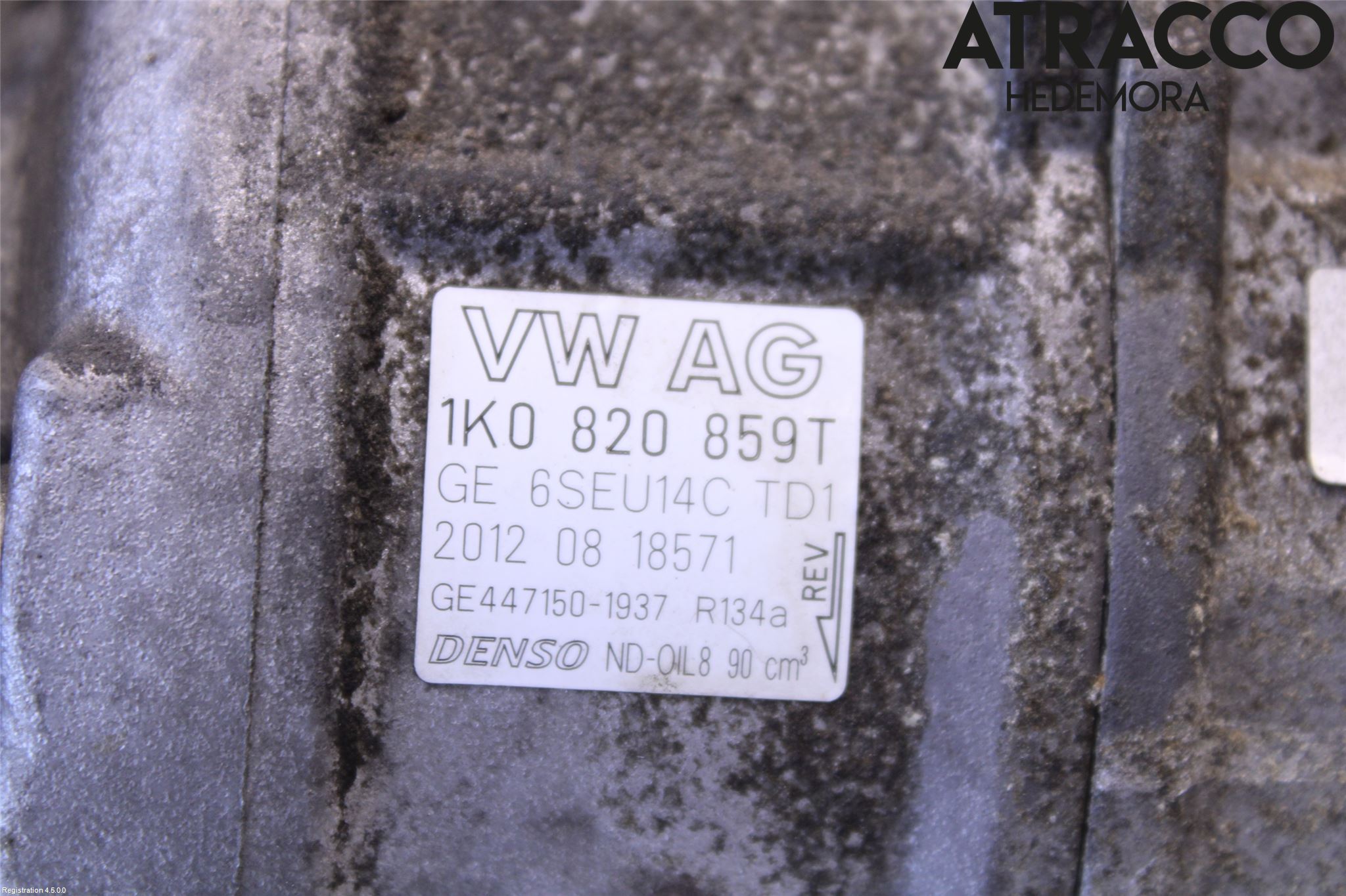 Volkswagen VW GOLF VI 09-13 Ac Kompressor