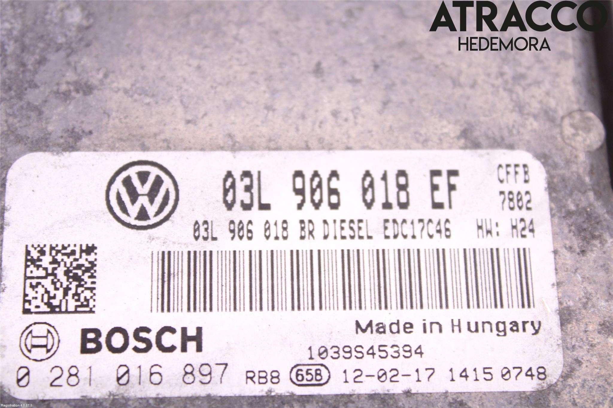 Skoda SUPERB 09-15 Styrenhet Inspump Diesel