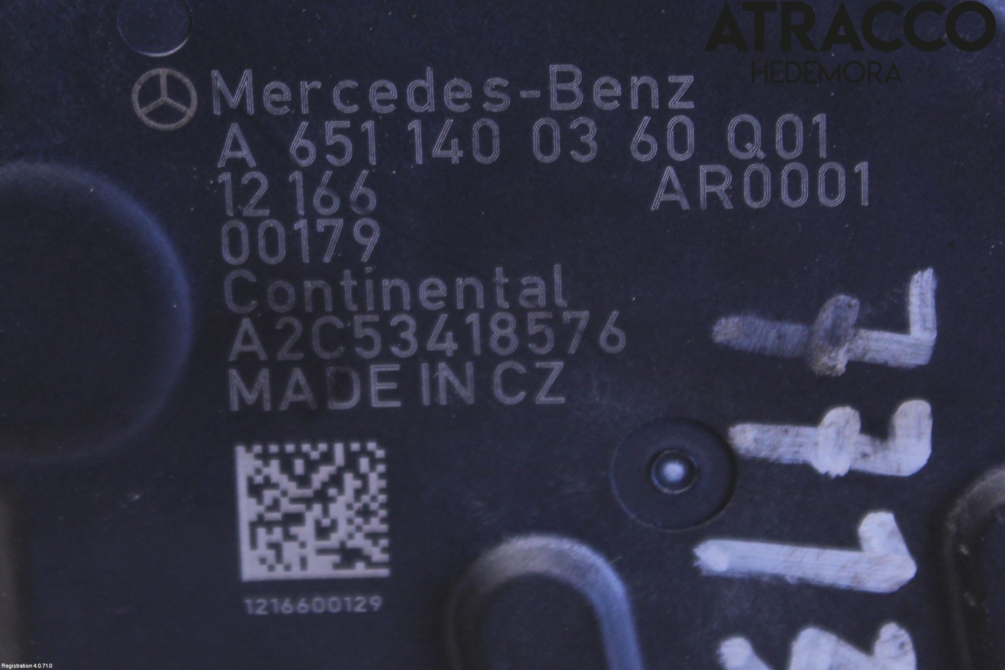 Mercedes-Benz MB B-KLASS (W246/W242) 12-19 Egr Ventil