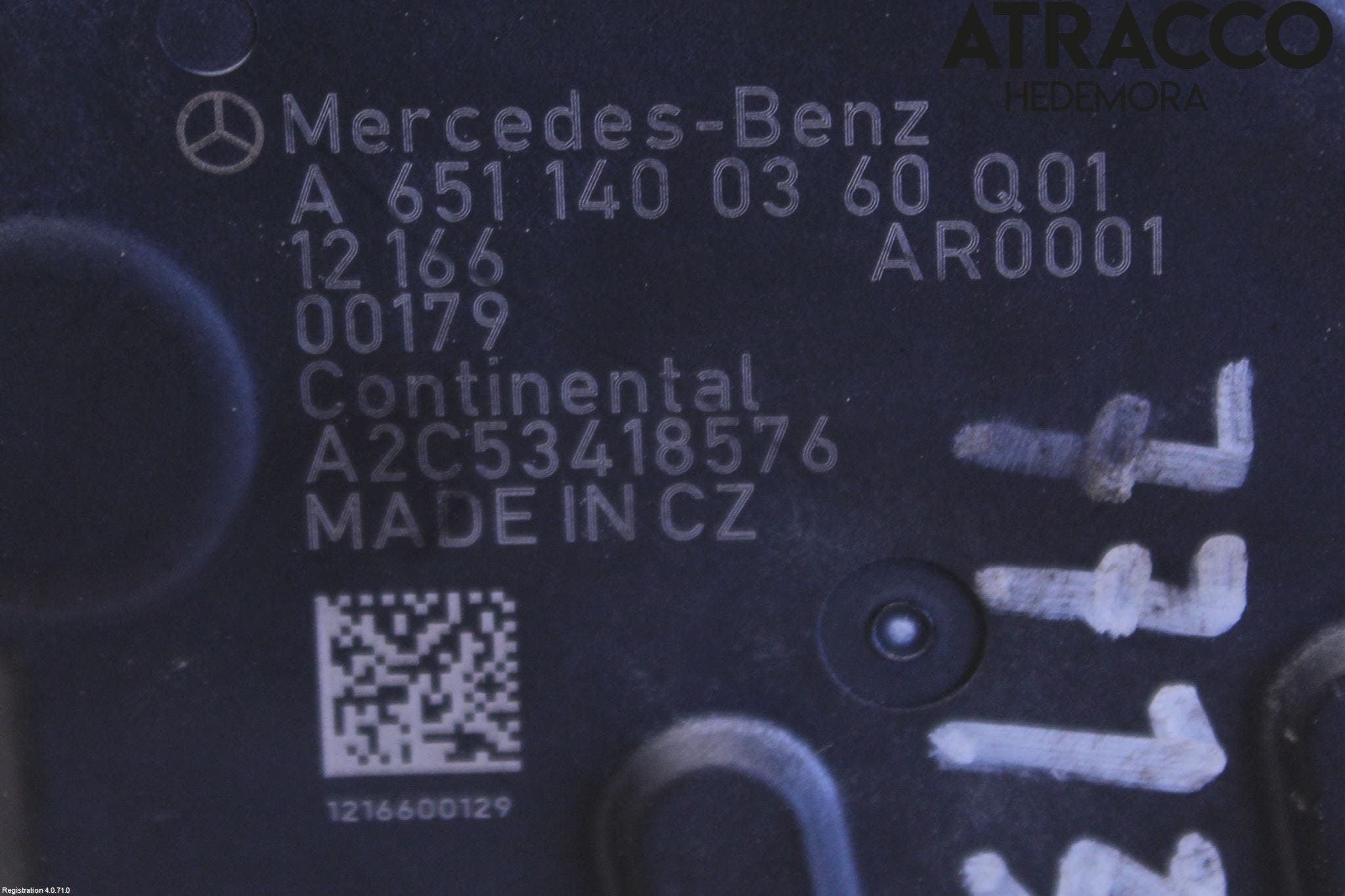 Mercedes-Benz MB B-KLASS (W246/W242) 12-19 Egr Ventil