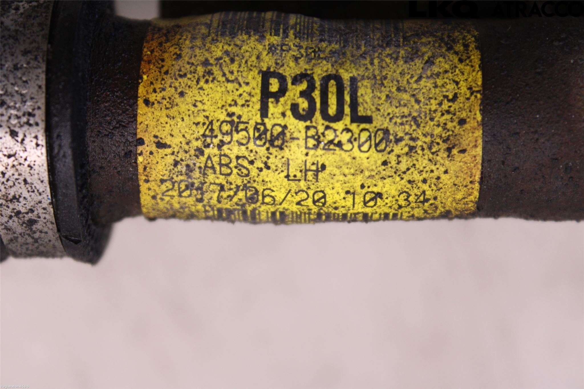 Kia SOUL 09- Drivaxel Fram Vänster