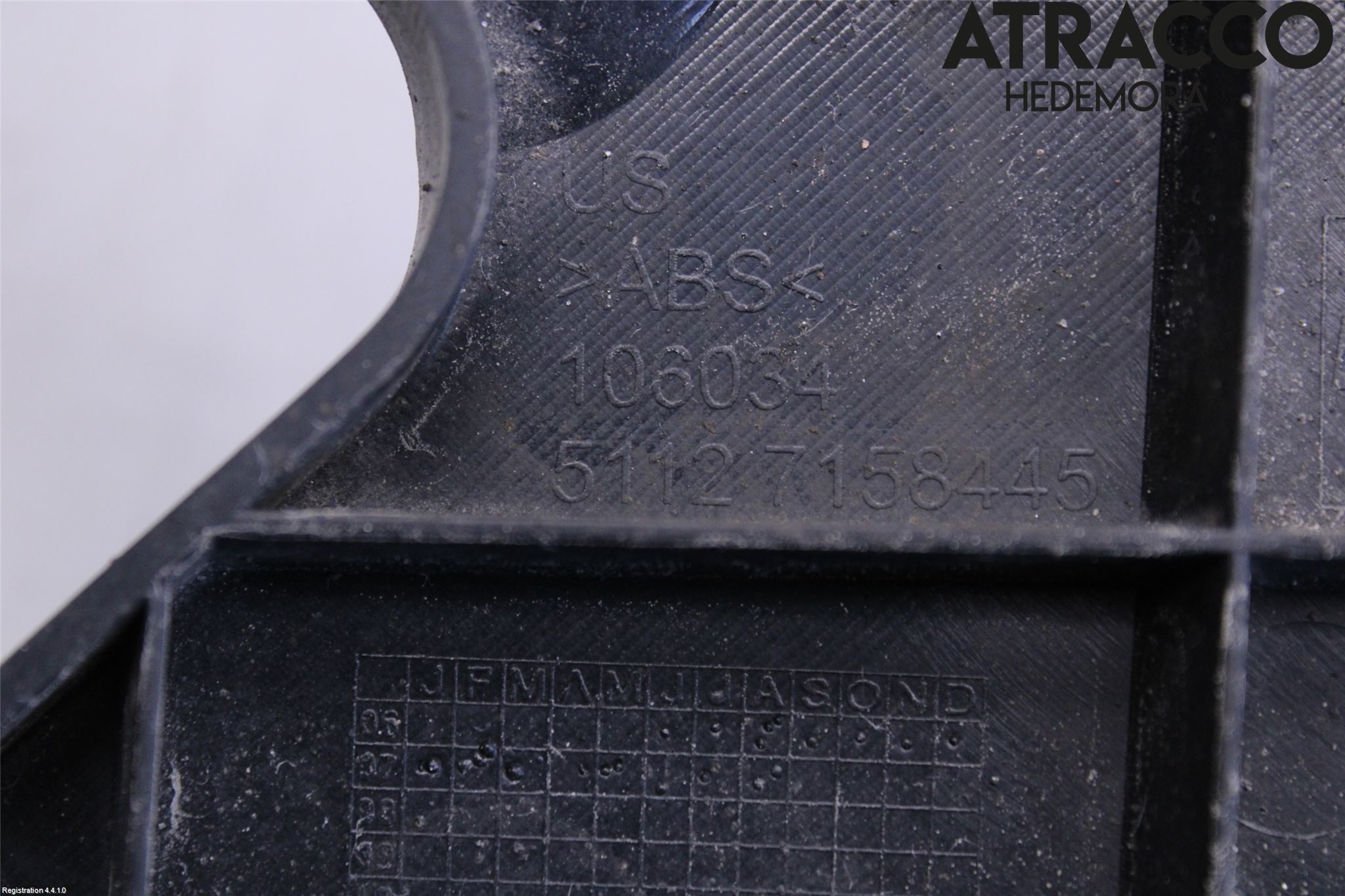 BMW X5 E70 07-13 Stötfångarfäste Bak Hö