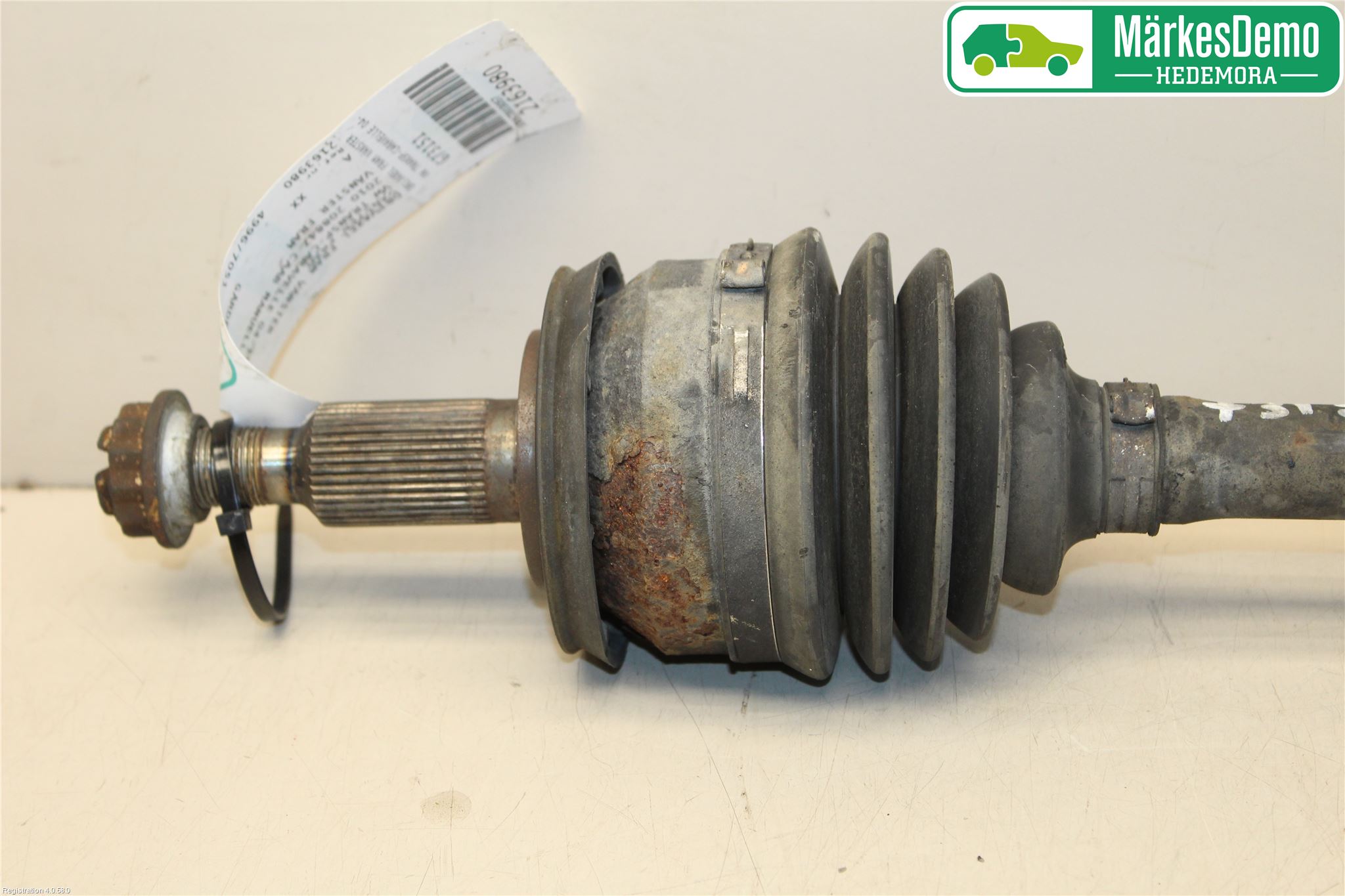 Volkswagen VW TRANSP/CARAVELLE (T5) 04-15 Drivaxel Fram Vänster
