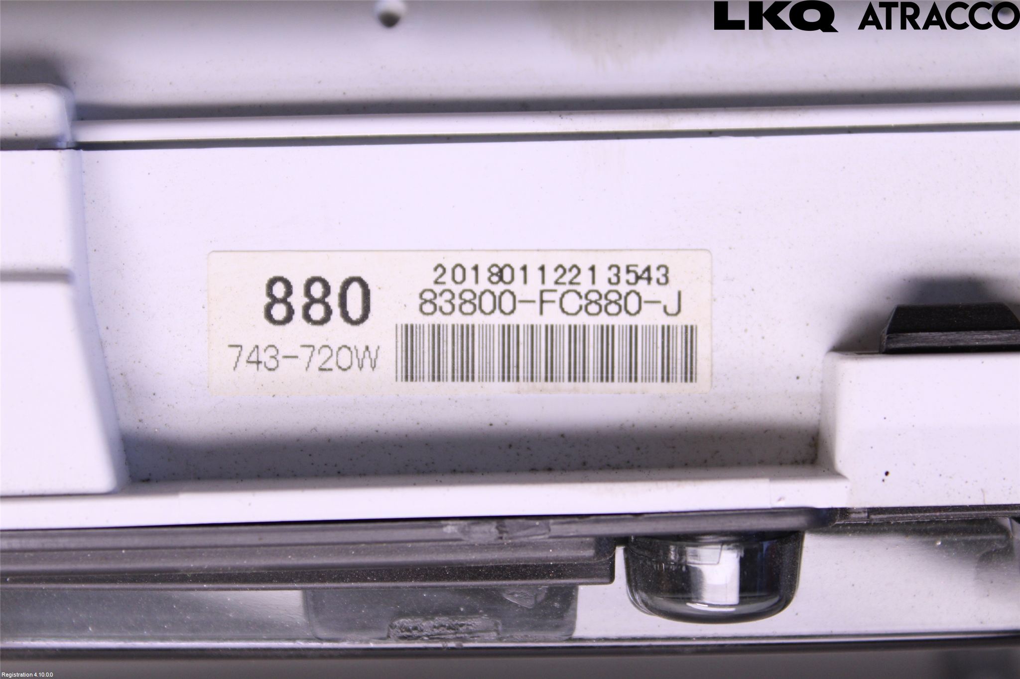 Toyota HILUX 16- Instrument Komb