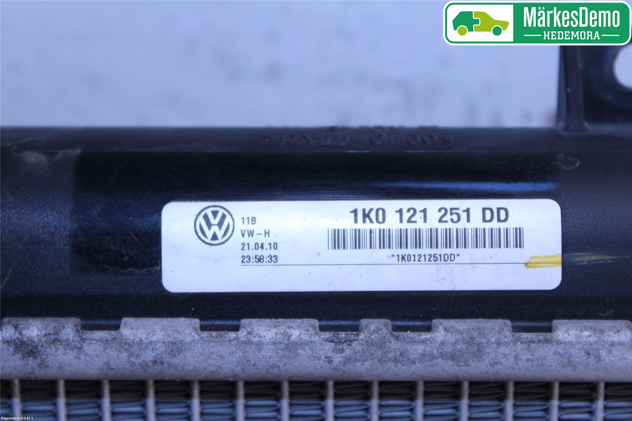 Audi A3/S3 05-13 Kylare Man