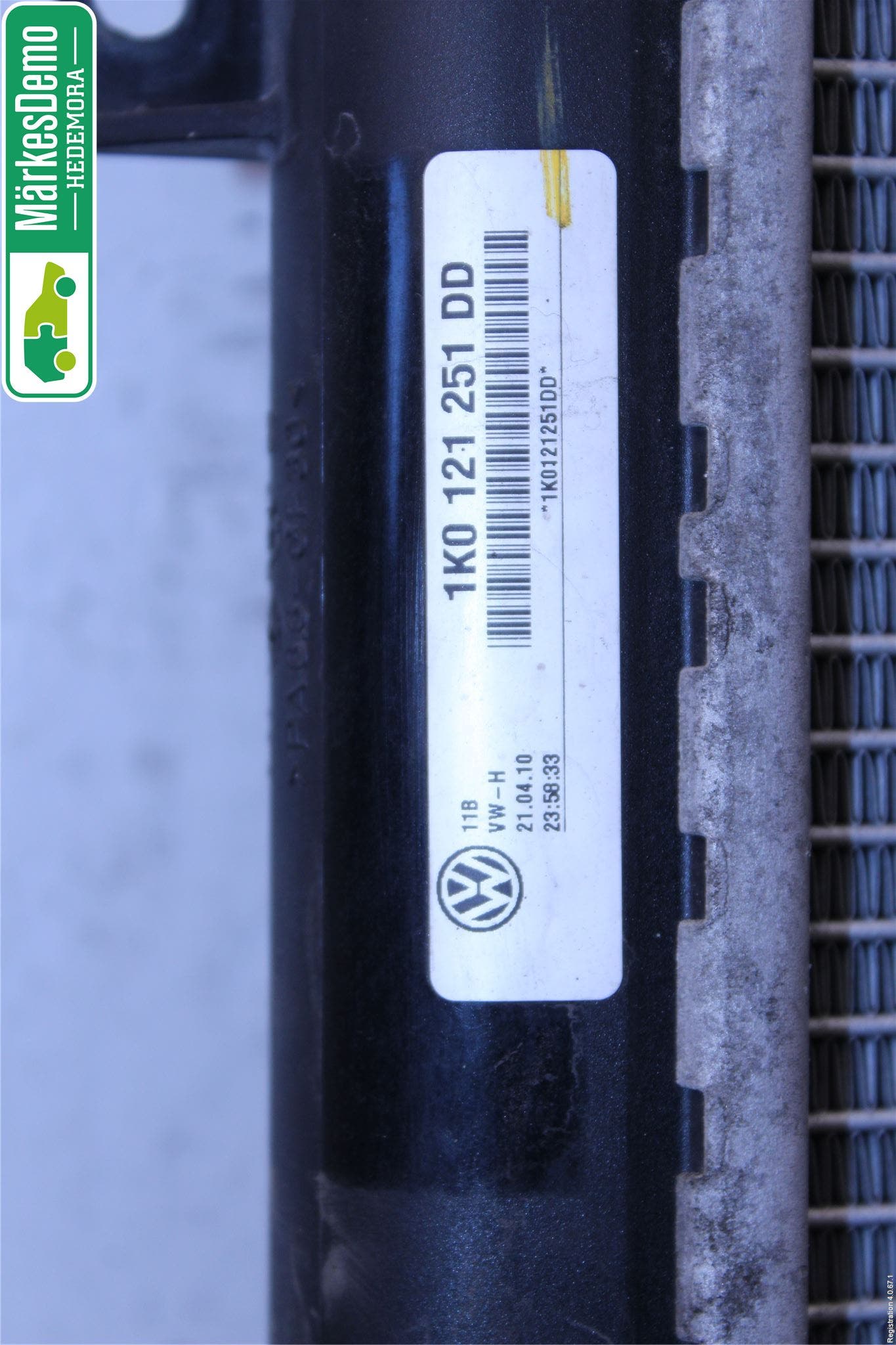 Audi A3/S3 05-13 Kylare Man