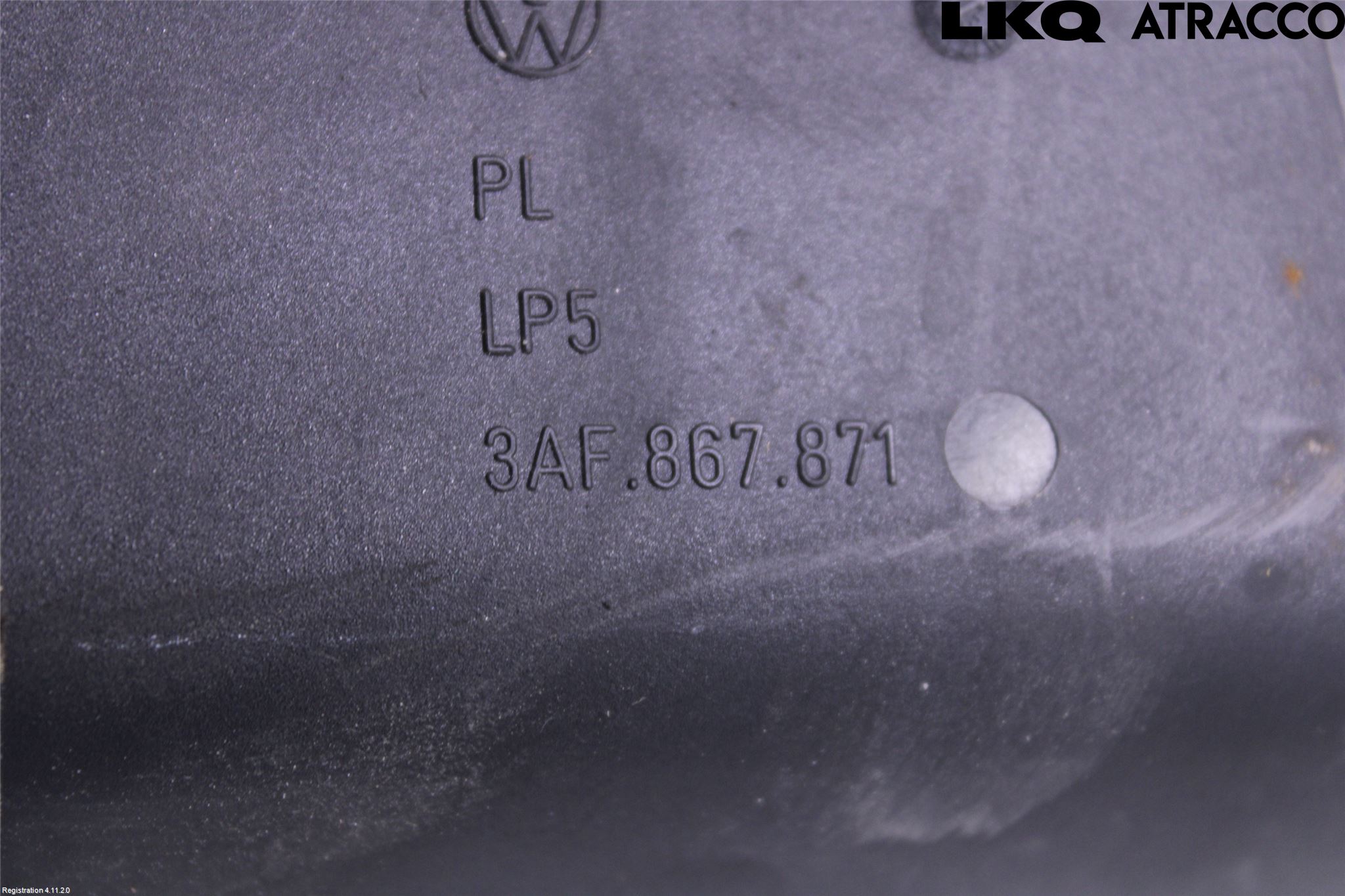 Volkswagen VW PASSAT 15-19 Insynskydd