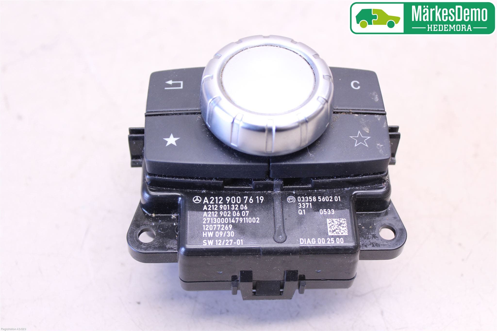 Mercedes-Benz MB E-KLASS (W212) 09-16 Strömställare Färddator