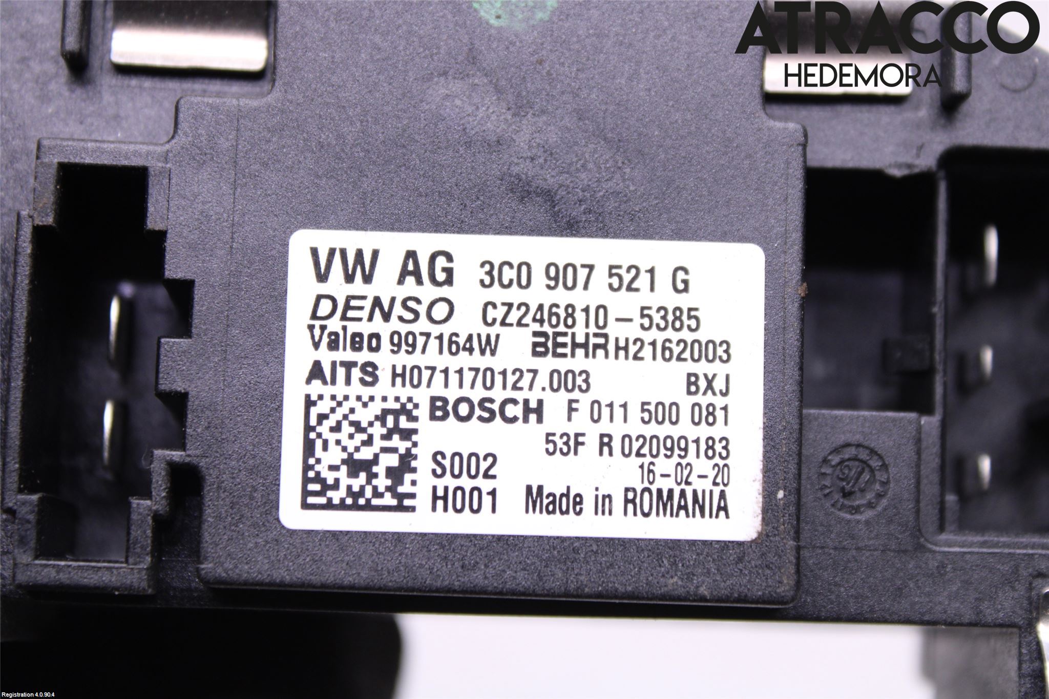 Volkswagen VW TIGUAN 07-16 Värmefläktsmotstånd
