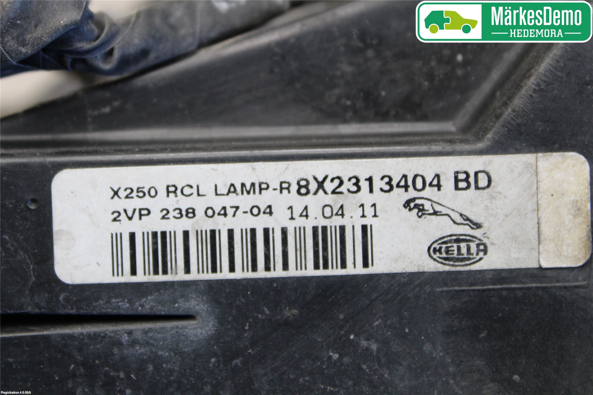 Jaguar XF 08-15 Bakljus Höger