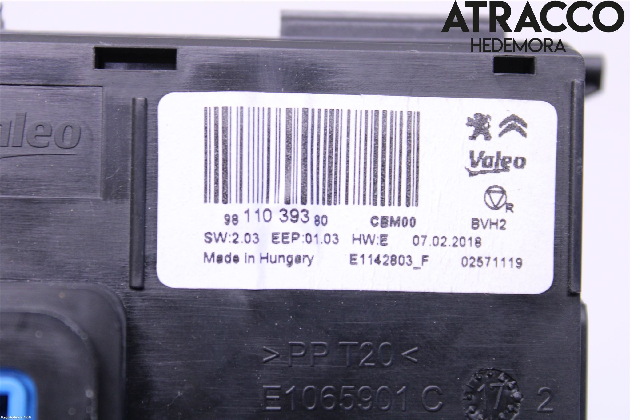 Peugeot EXPERT/E-EXPERT 17- Styrenhet CupEvärme