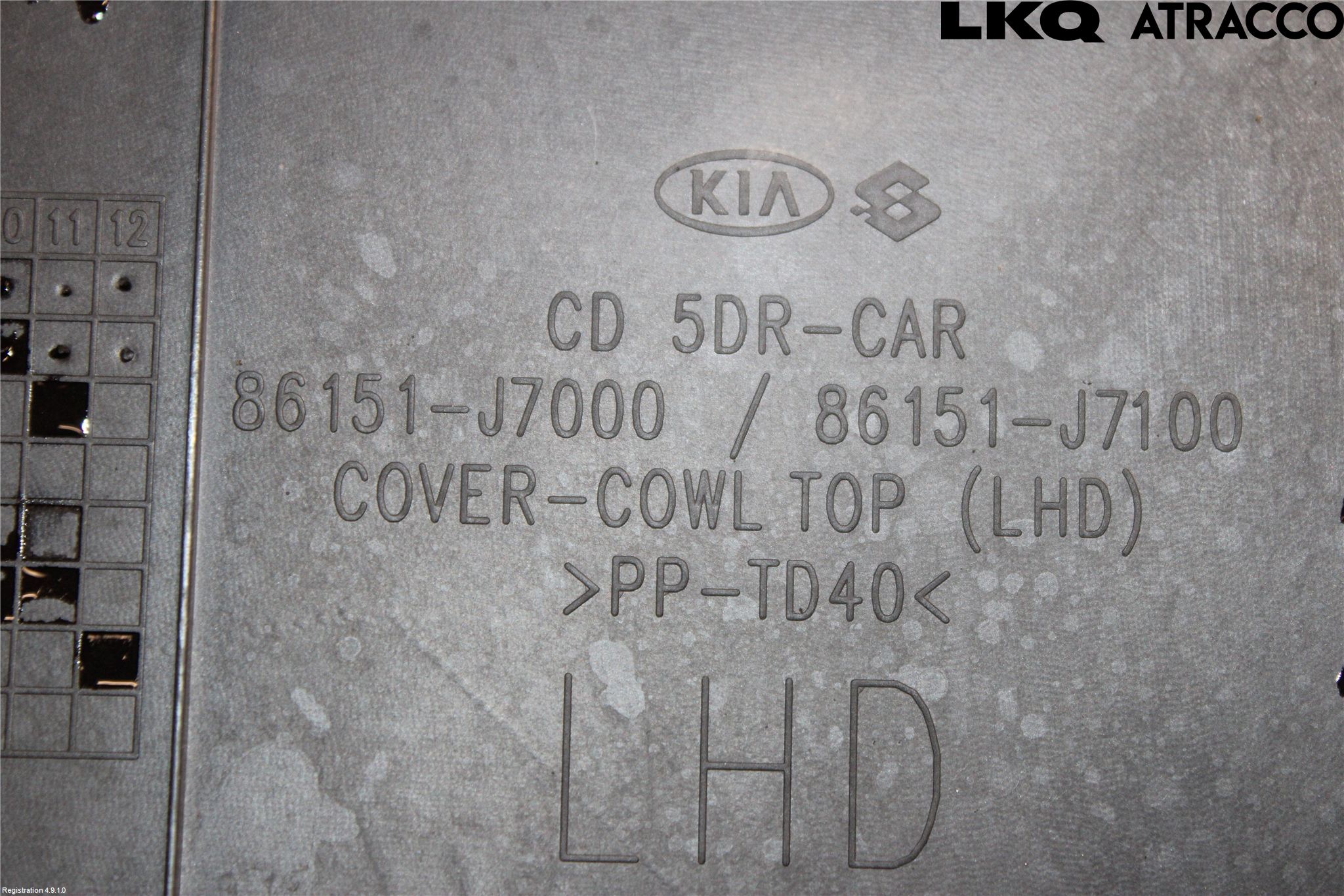 Kia CEED/CEED SW 19- Torpedplåt-Torpedplast