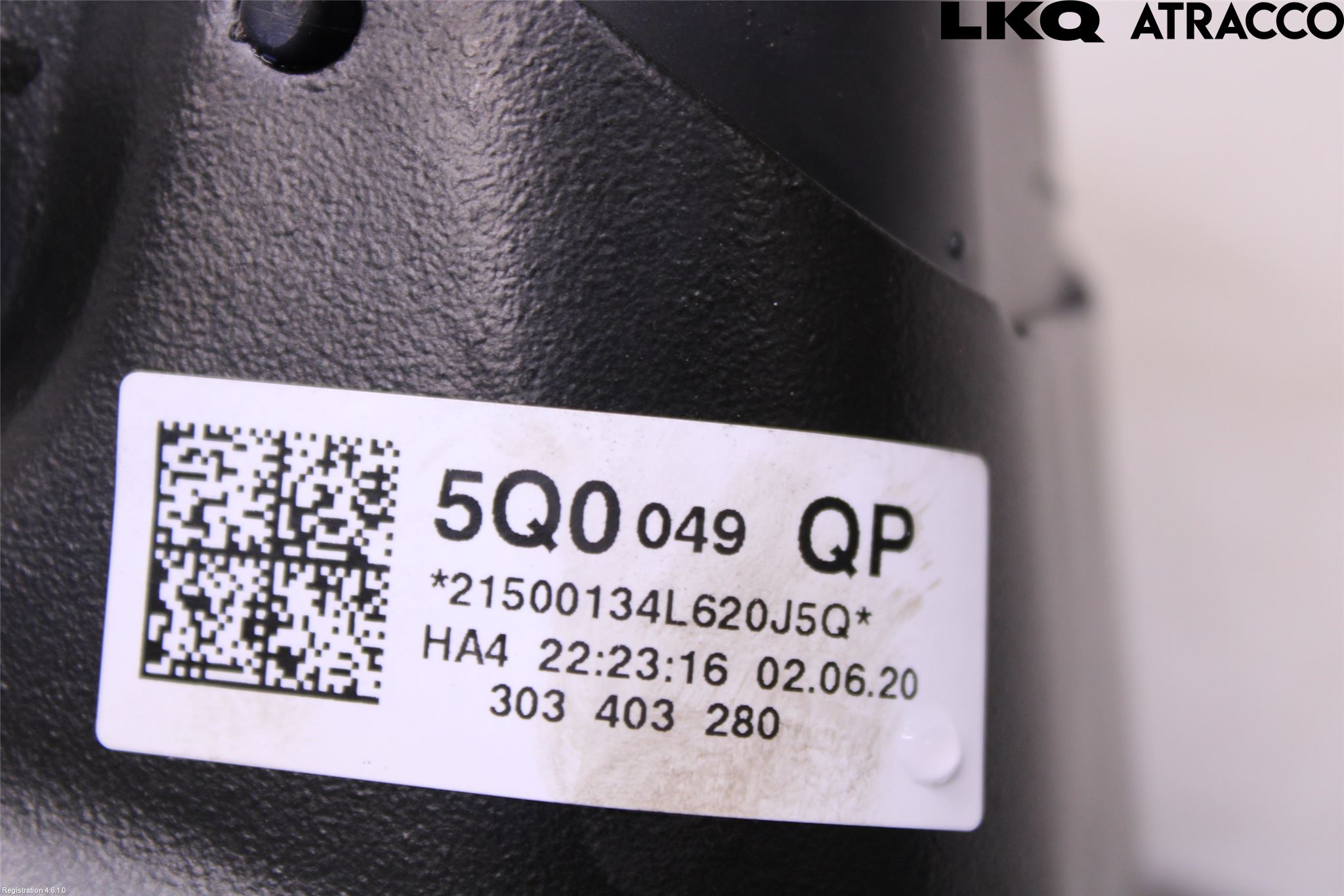 Volkswagen VW GOLF / E-GOLF VII 13-20 Bärarm Bak Höger