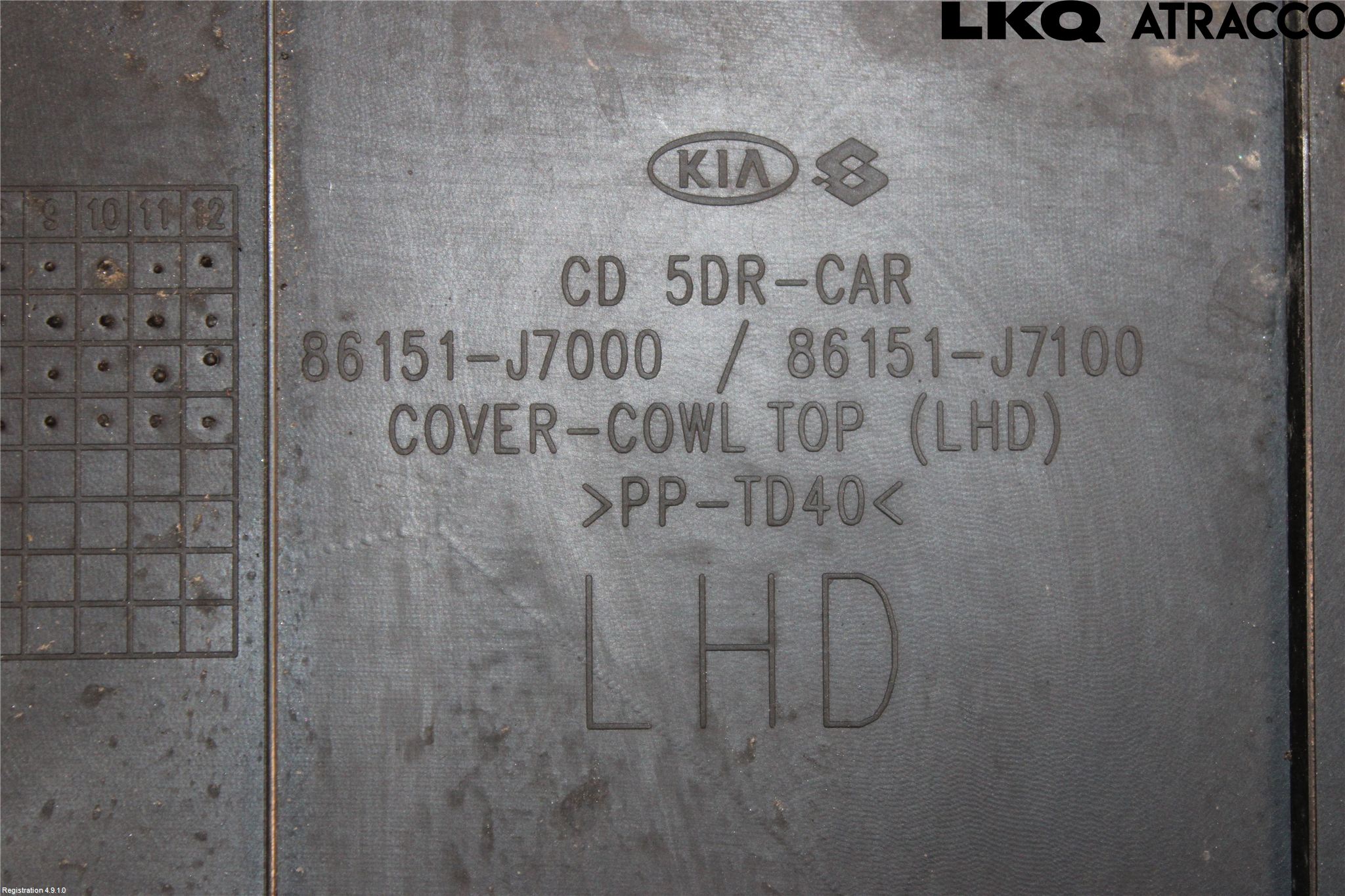 Kia XCEED 19- Torpedplåt-Torpedplast