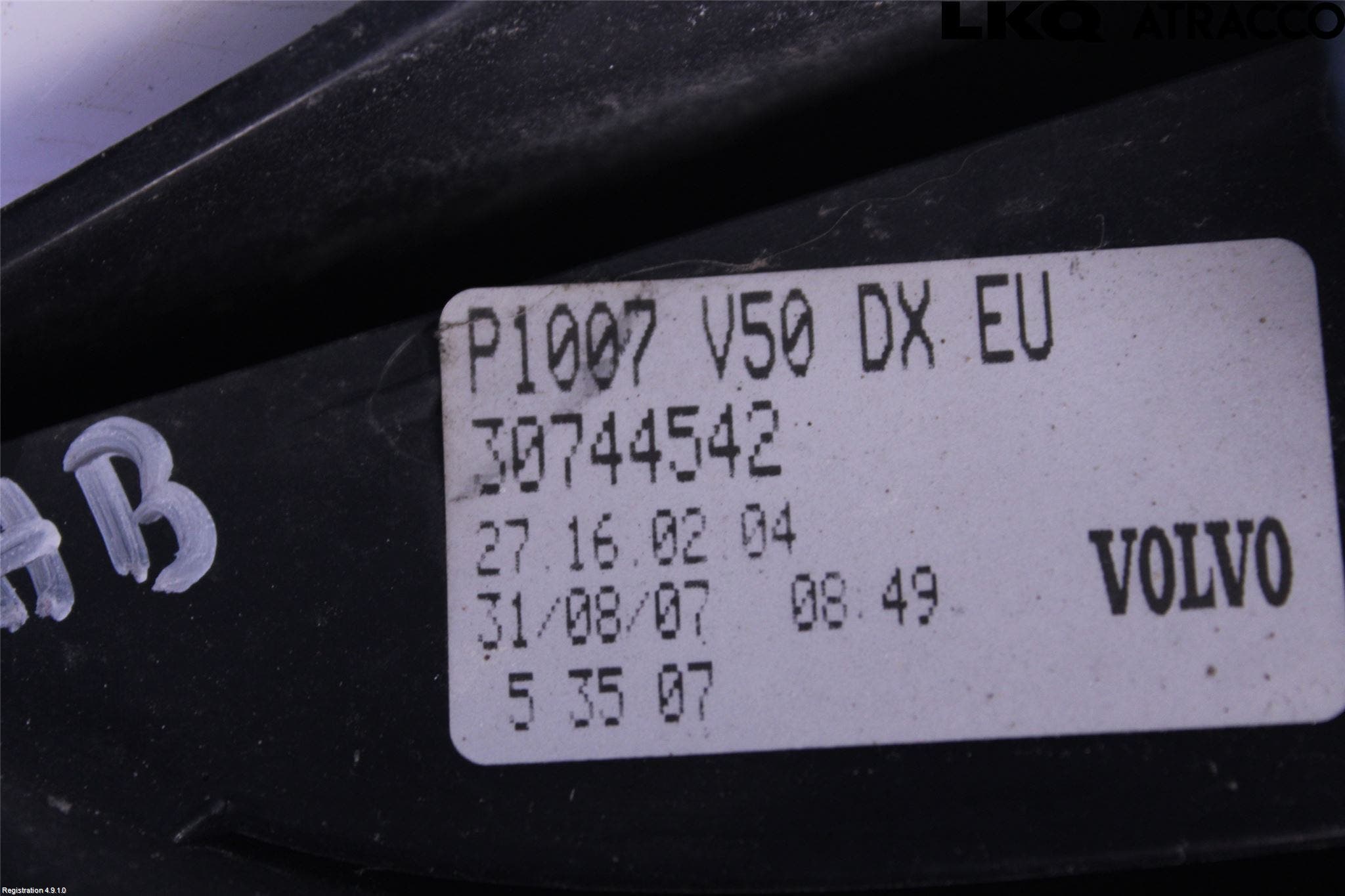 Volvo V50 08-12 Bakljus Höger