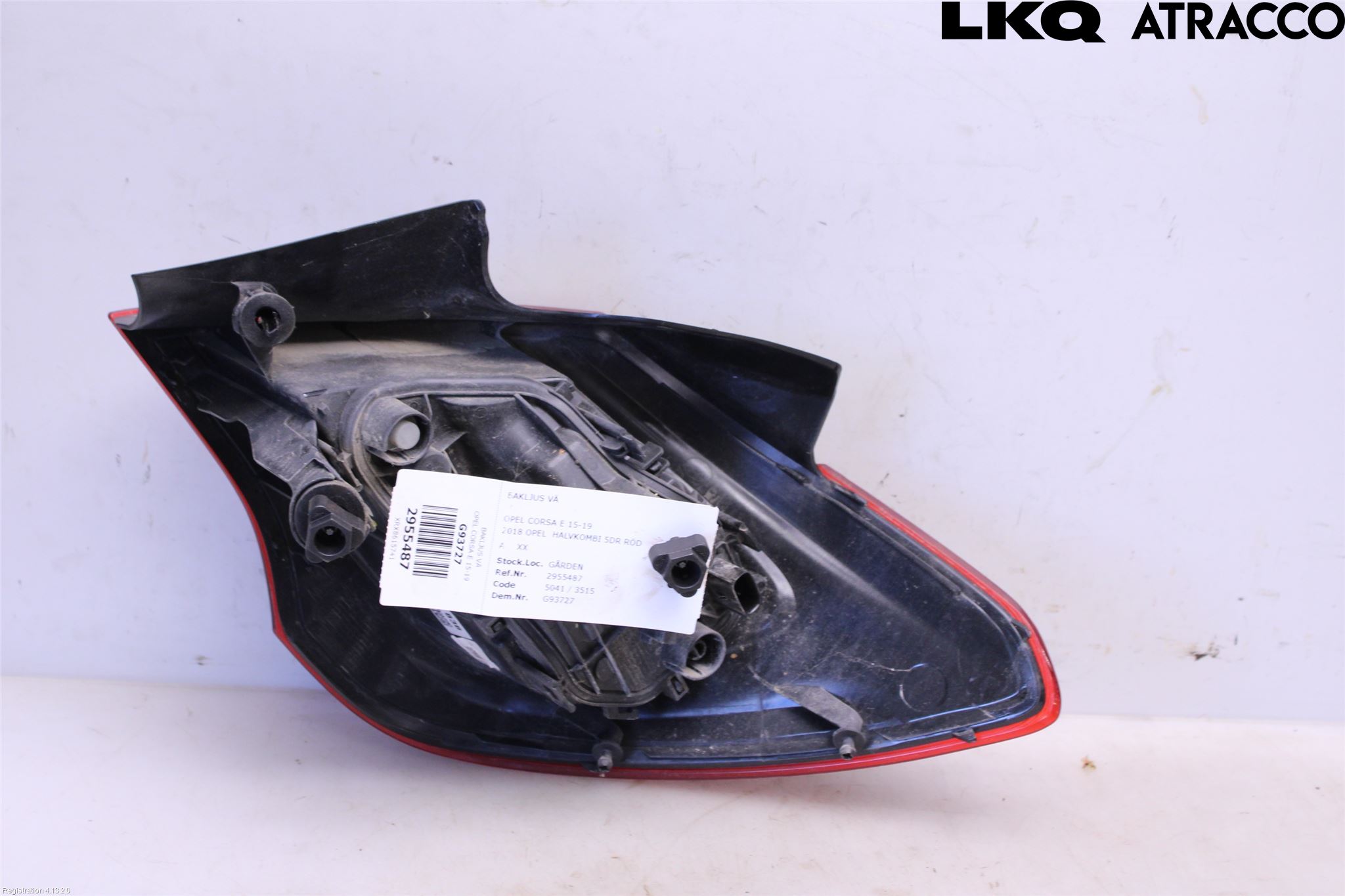 Opel CORSA E 15-19 Bakljus Vänster
