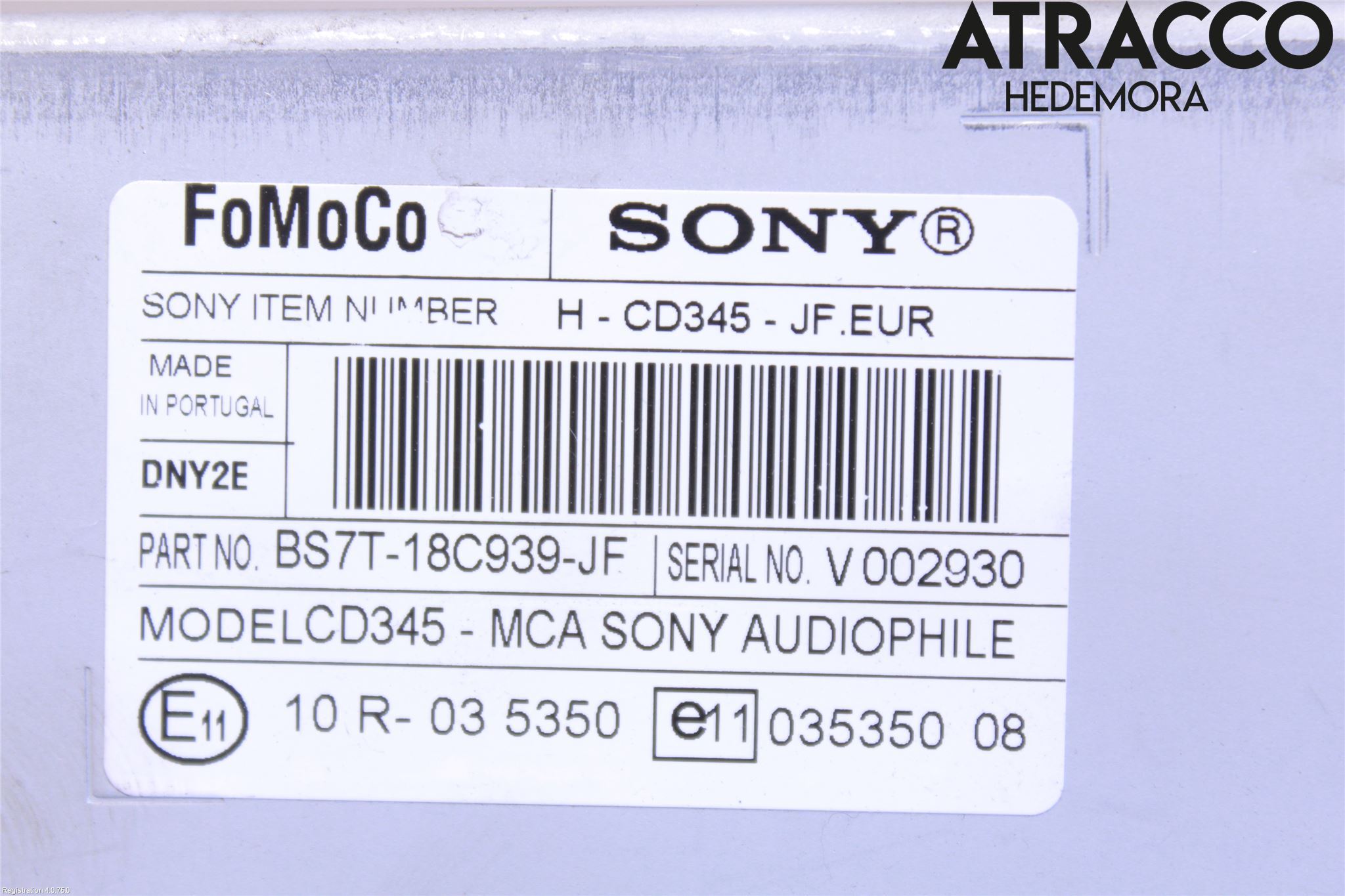 Ford MONDEO 07-15 Cd Radio - Multimediapanel
