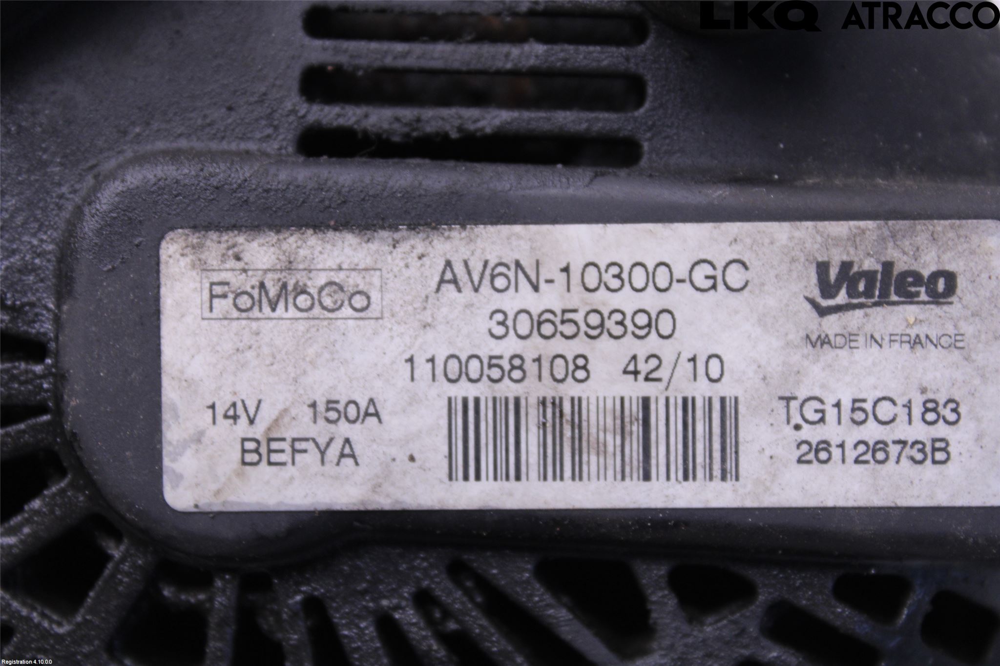 Ford C-MAX II  11-14 Generator
