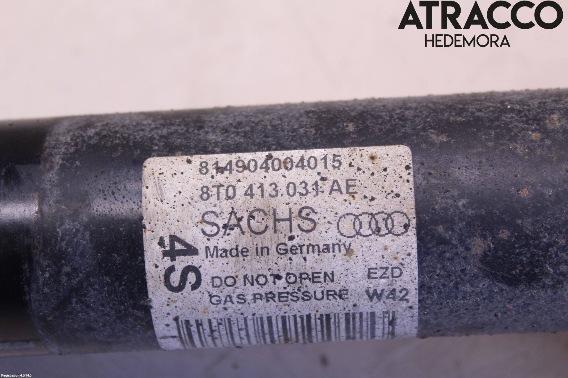 Audi A5 07-16 Fjäderben Fram Vänster