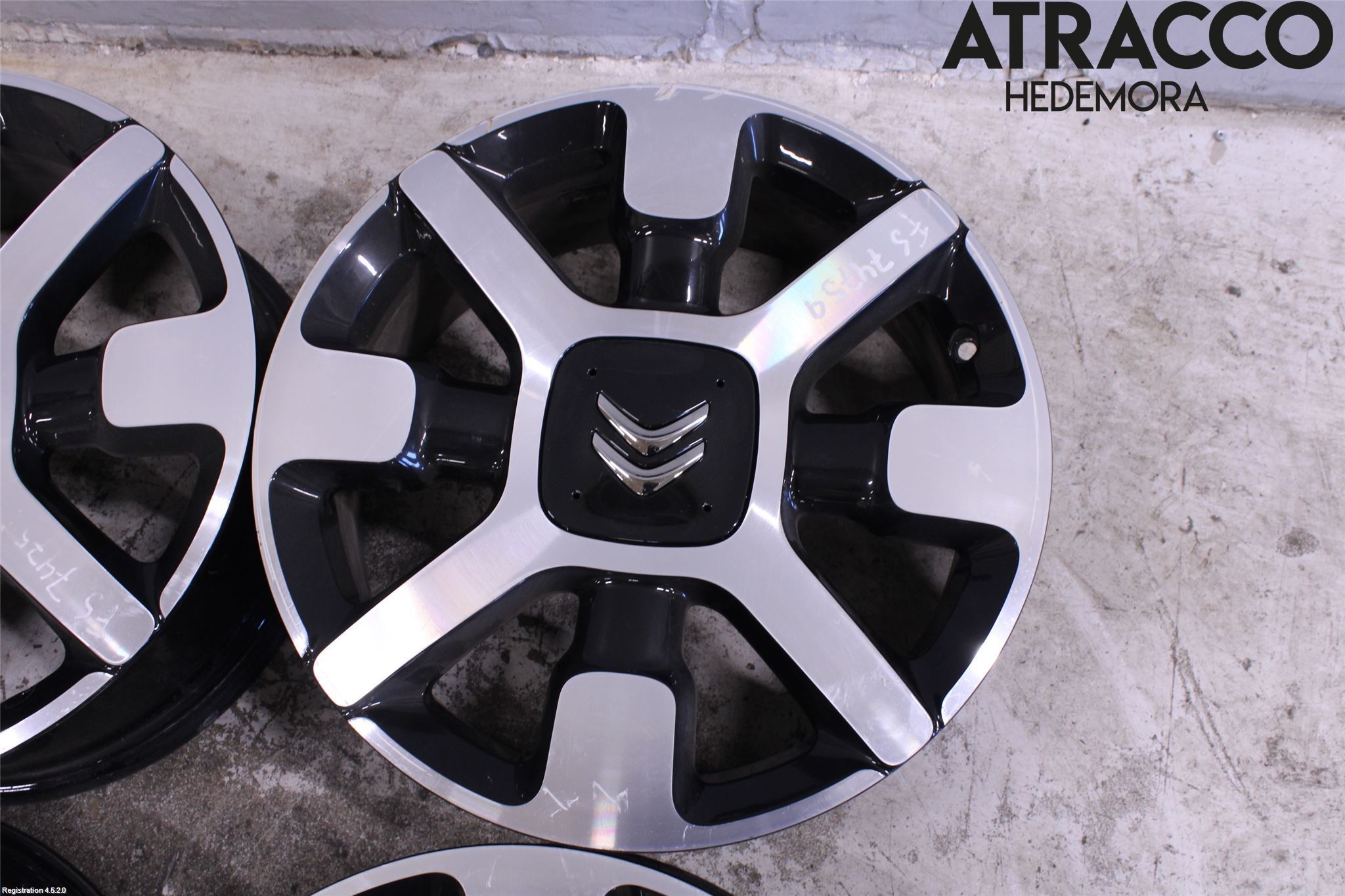 Citroen C4 CACTUS 14-20 Fälgsats Aluminium