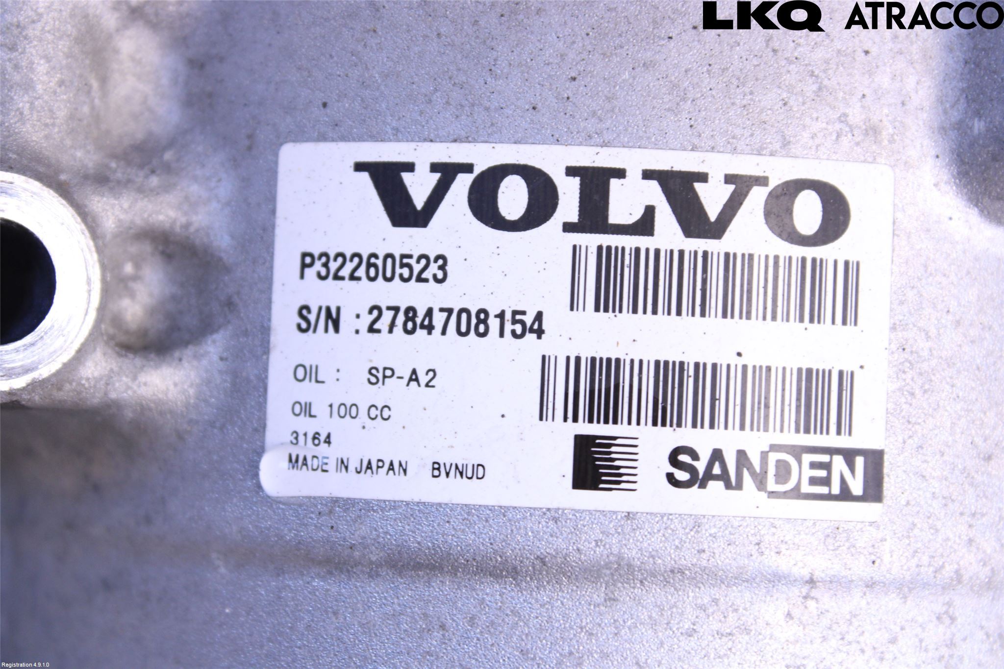 Volvo XC60 18- Ac Kompressor