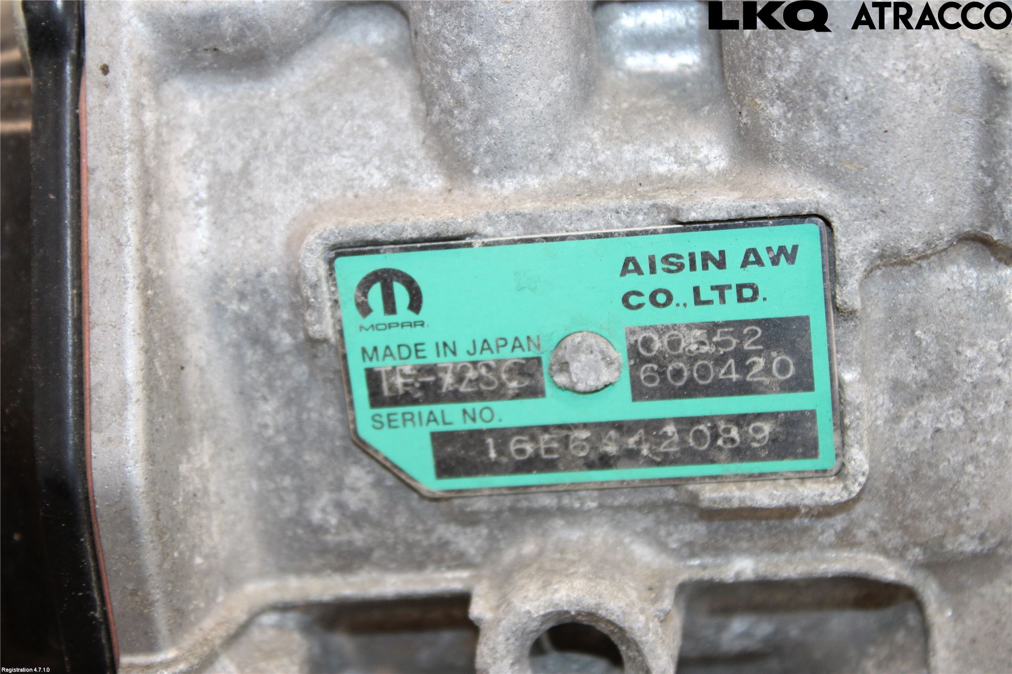 Fiat TIPO/CROSS 16- Växellåda Automat