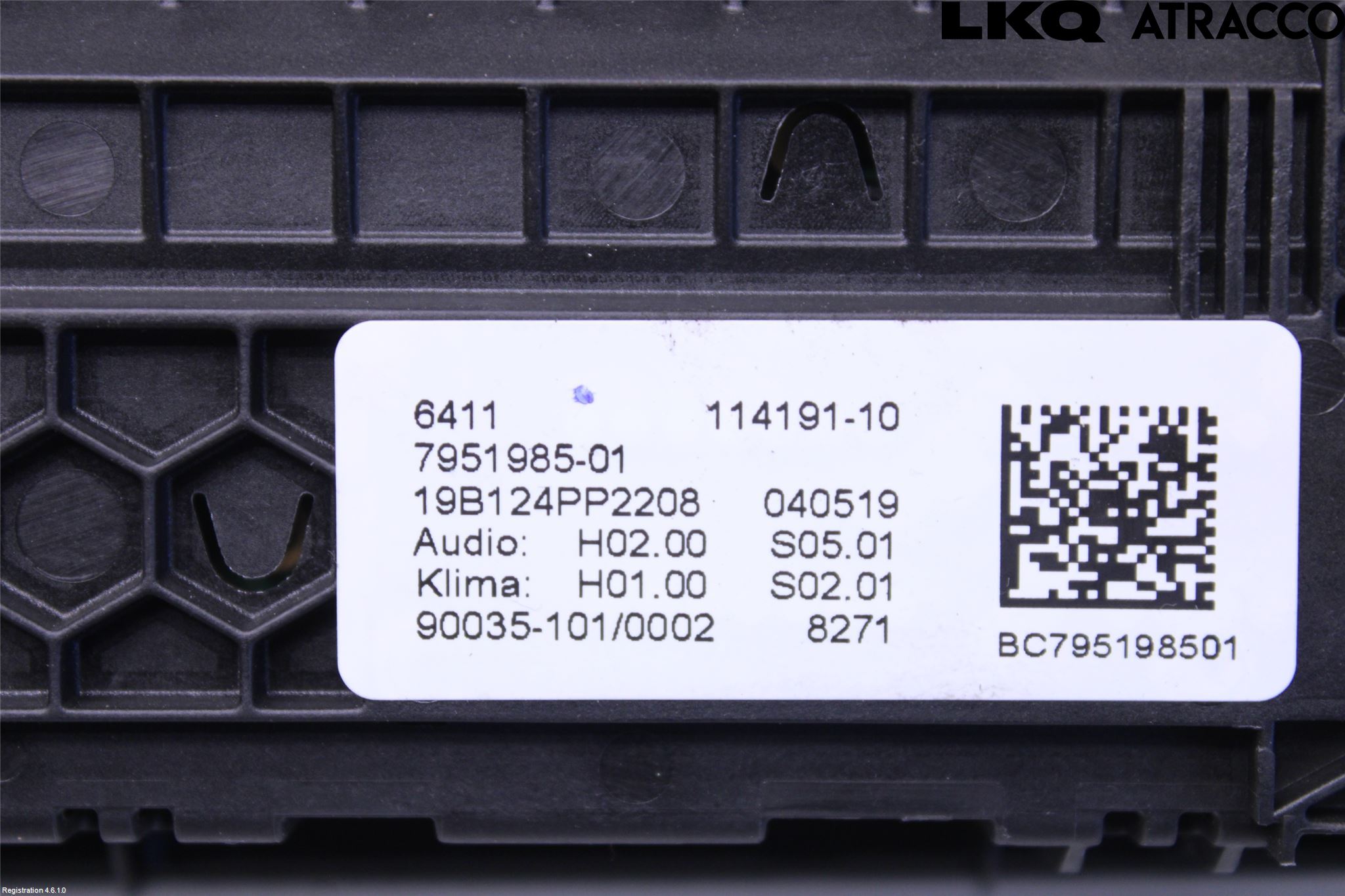 BMW X3 G01 18- Ac Styrenhet Ac Manöveren