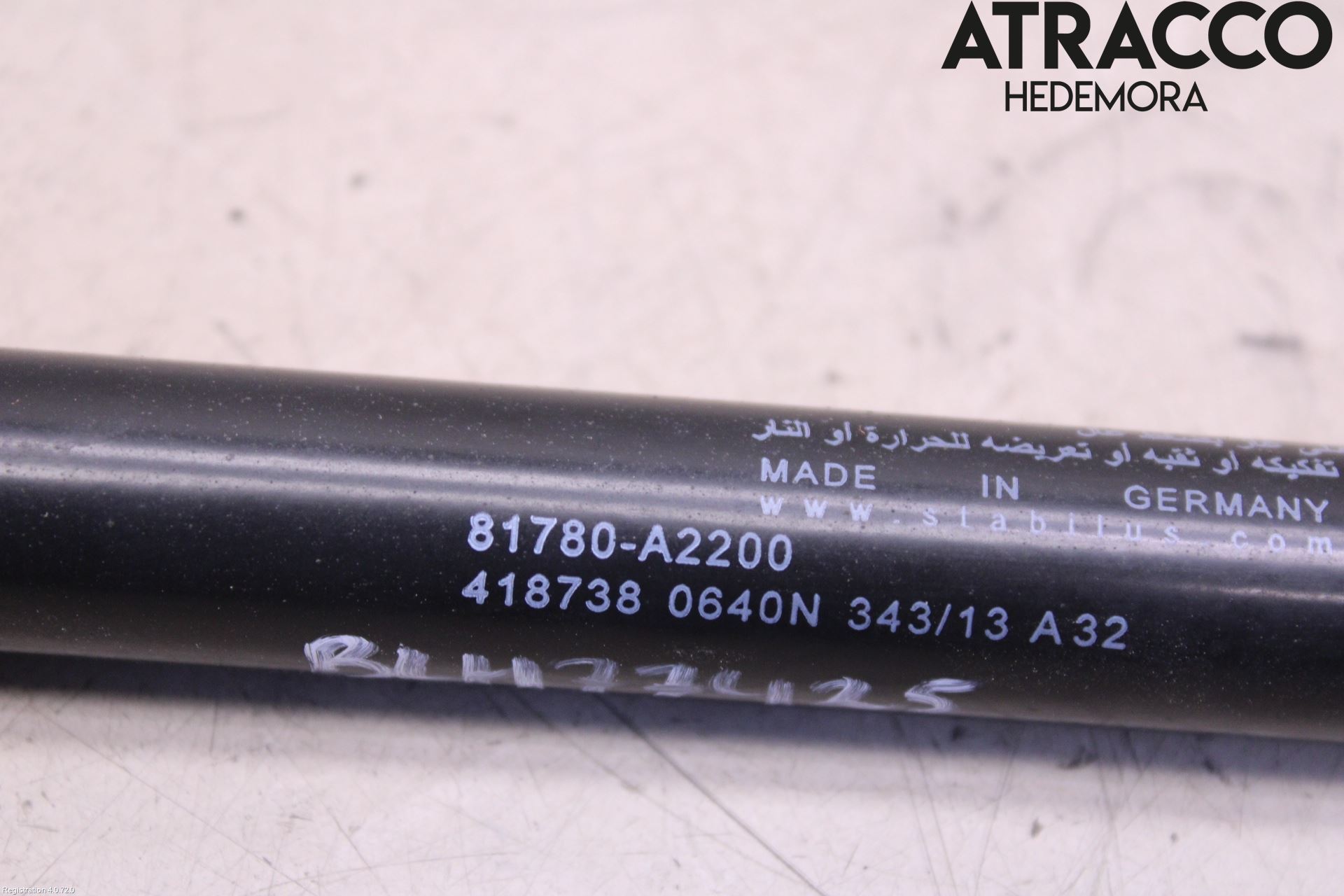 Kia CEED 12-18 Gasfjäder Baklucka