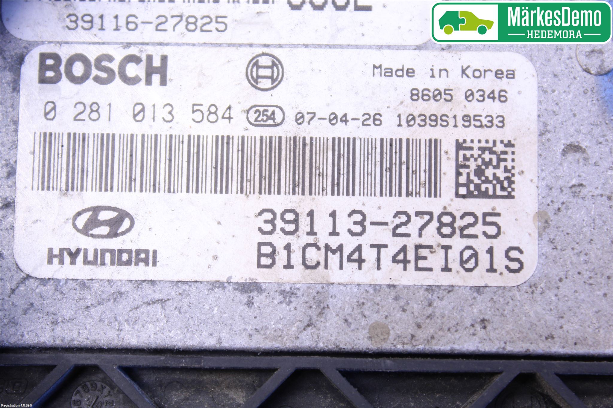 Hyundai SANTA FE  06-12 Styrenhet Insprut Bensin